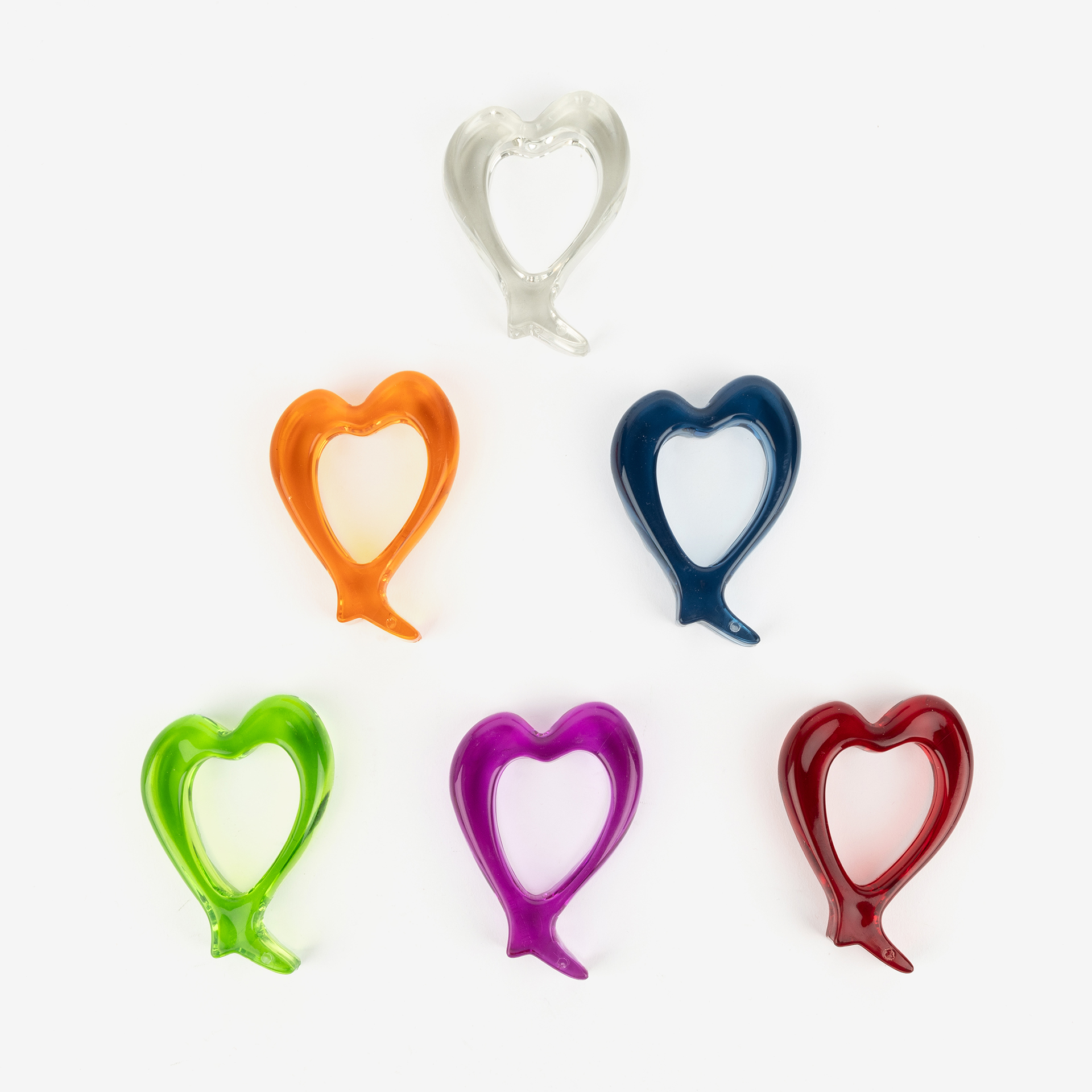 Set de 6 servilleteros de diferentes colores - Guzzini