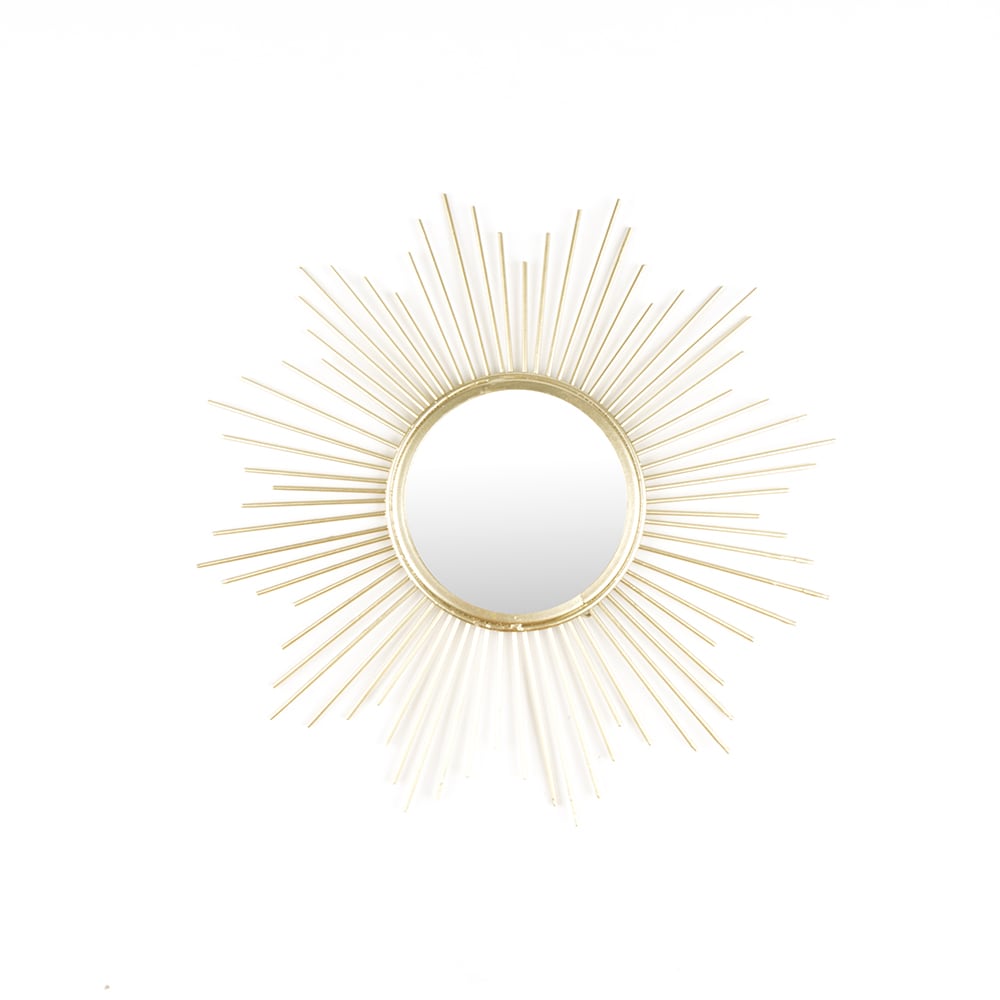 Espejo de metal Sun 32cm