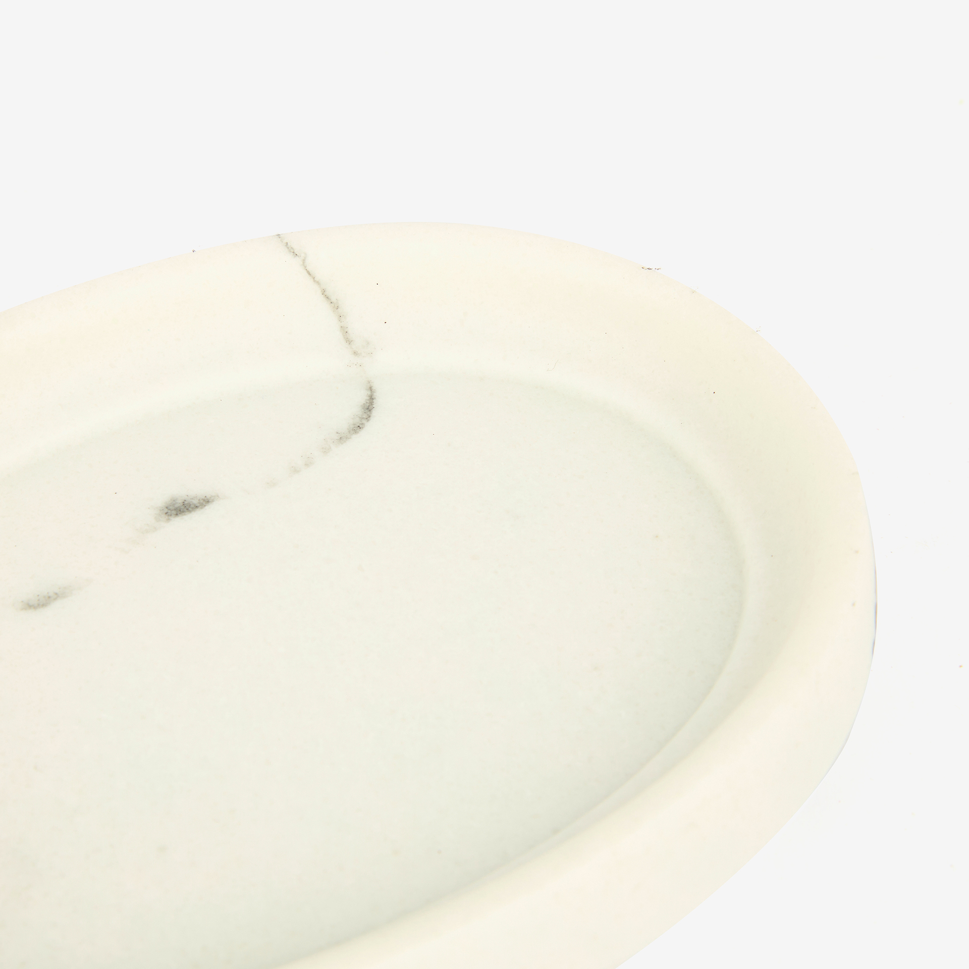 Jabonera efecto mármol Fem 13x10cm