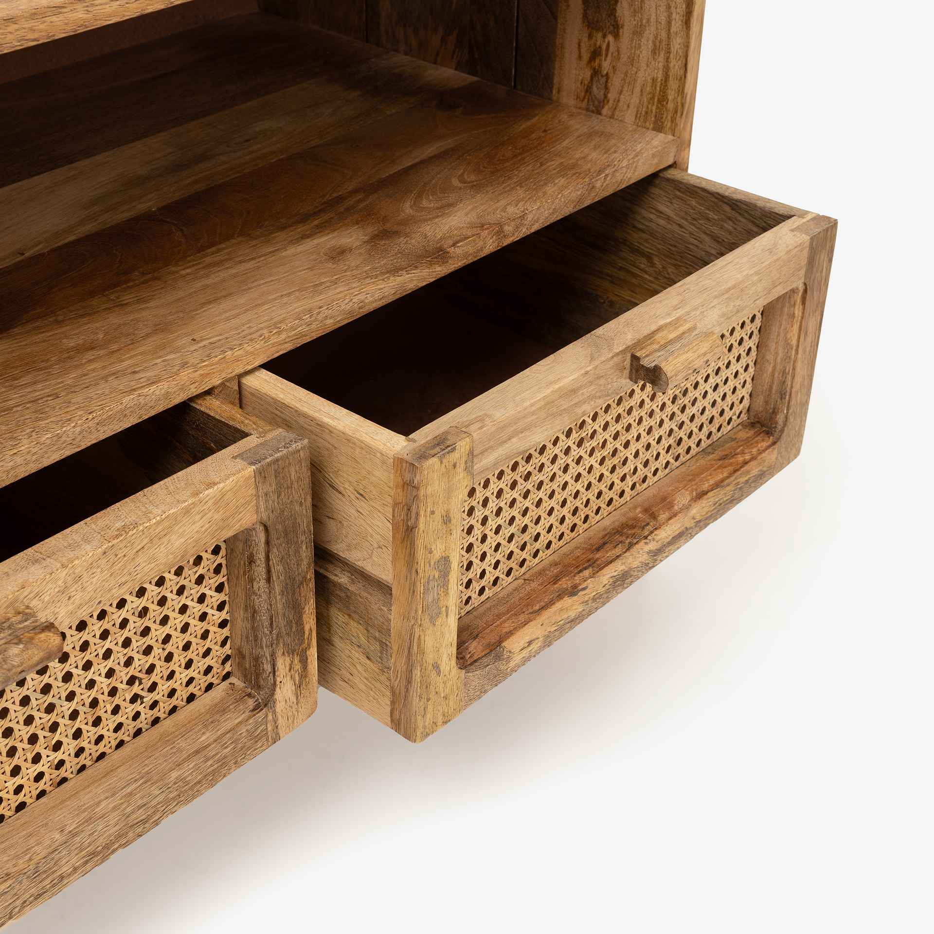 Mueble de TV de madera de mango Merlin 175x45x57cm Clau&Chloe