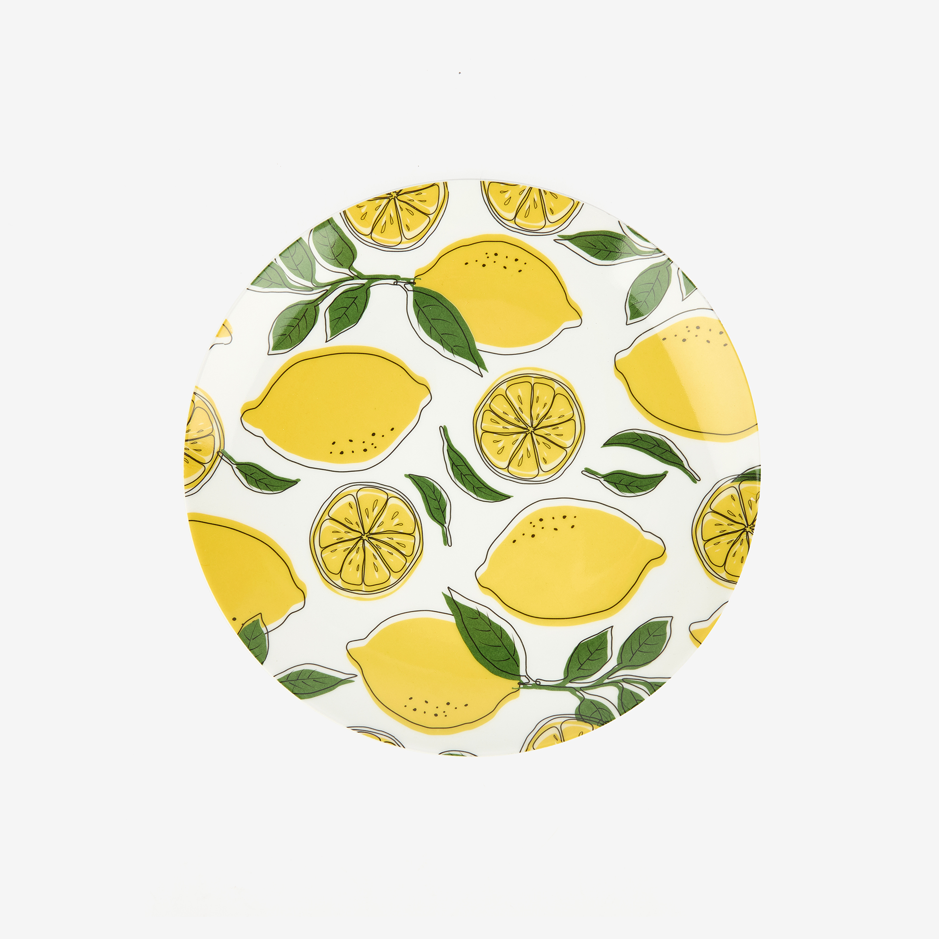 Plato de postre de melamina Lemon Ø20cm