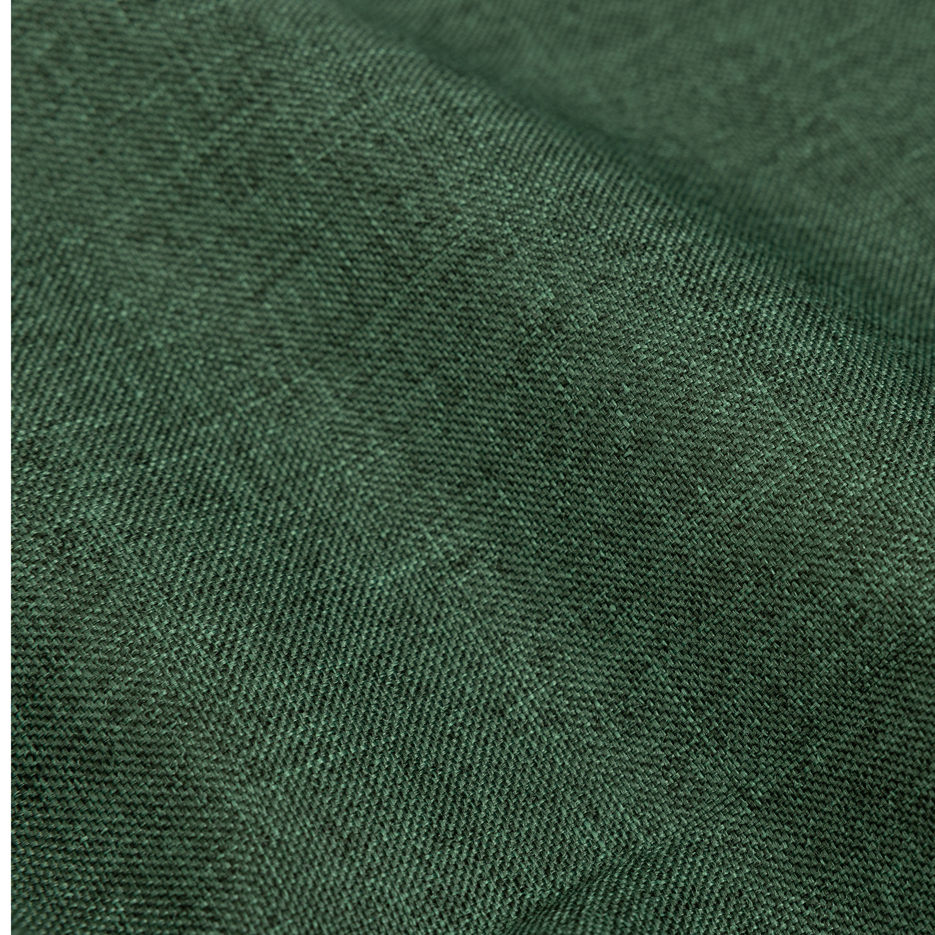 Servilleta verde con bordado Muñeco de nieve 45x45cm