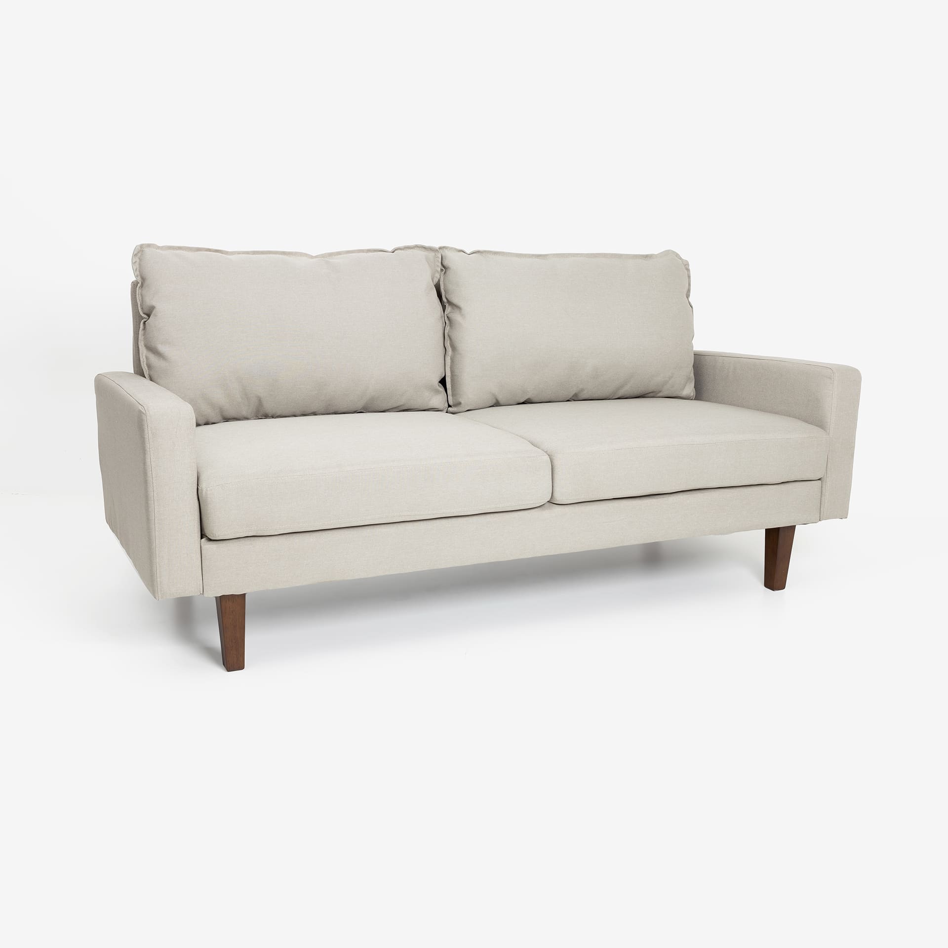 Sof&aacute; de 2 plazas beige Padua 178x84,5x83cm