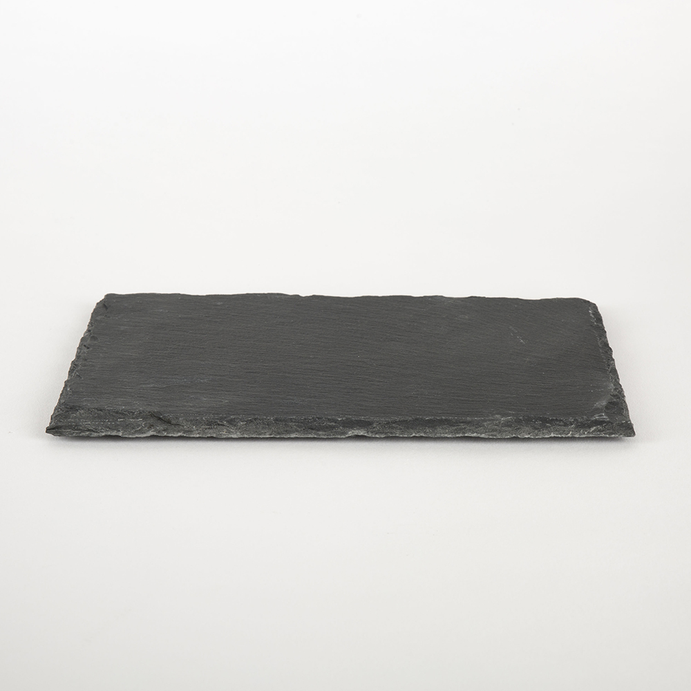 Plato para aperitivos de pizarra Gastro 22x14cm