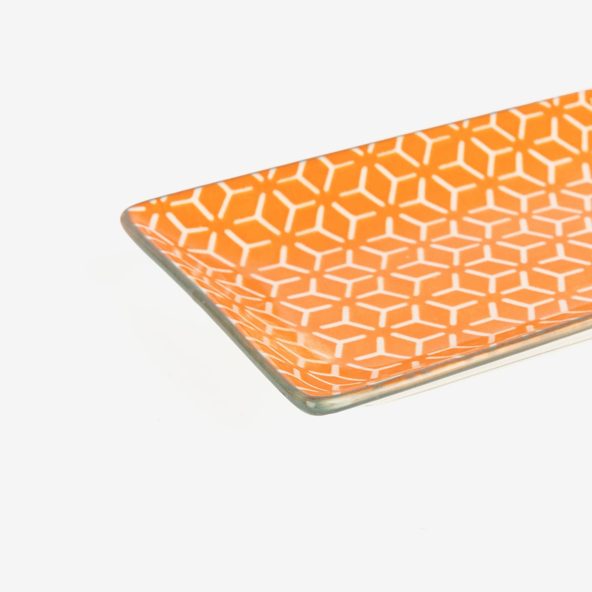 Bandeja de porcelana Okinawa 15x9cm