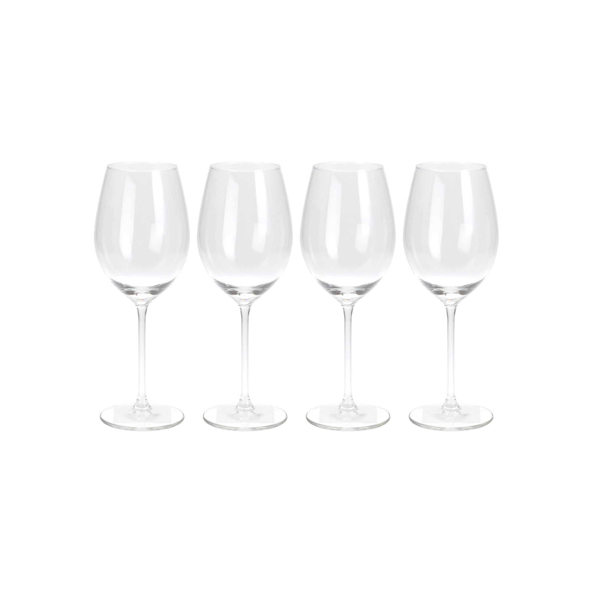 Set de 4 copas de vino de cristal Gler 41cl