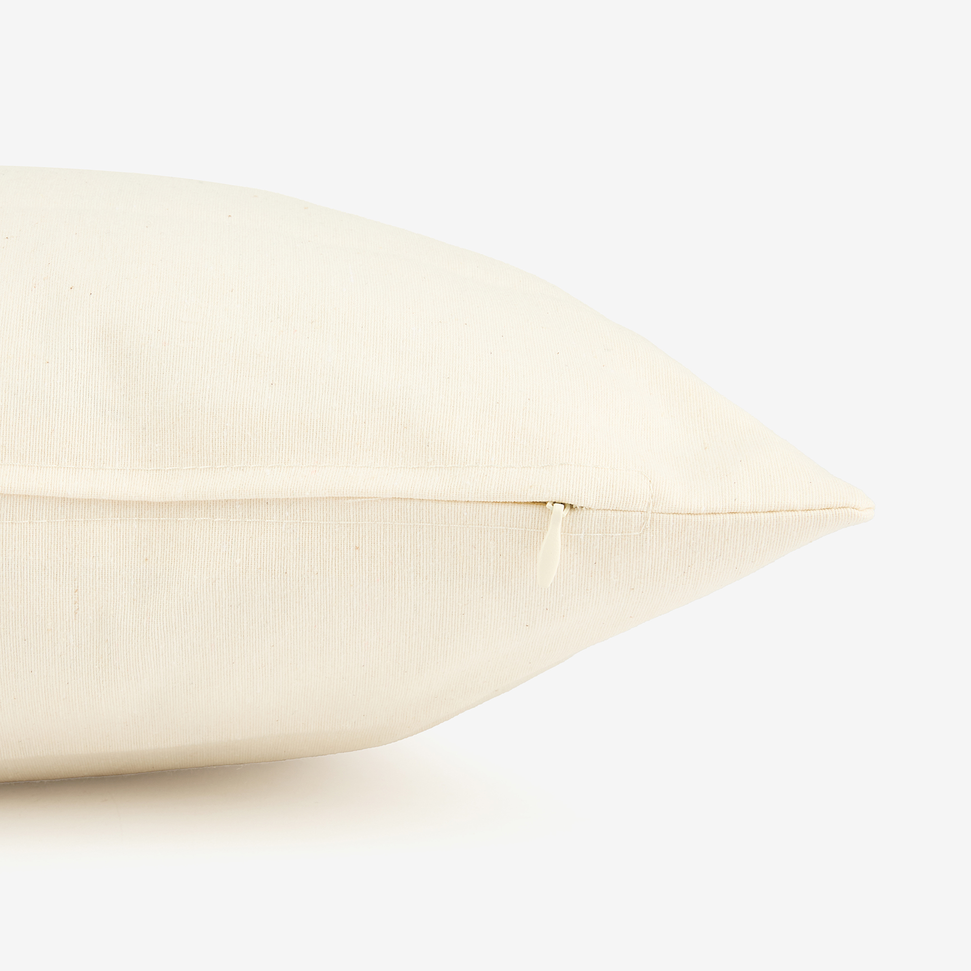 Funda de cojín blanca Detroit 45x45cm