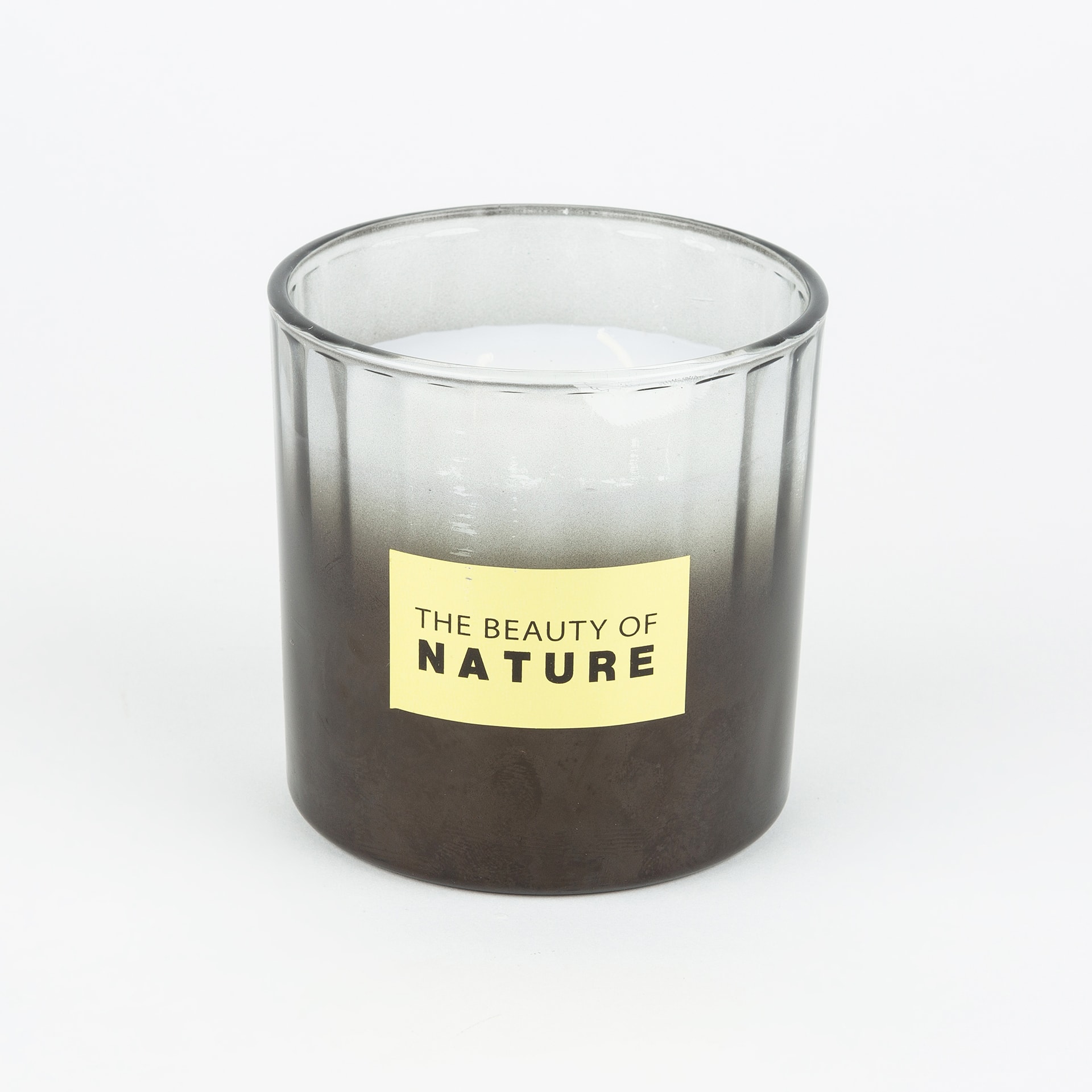 Vela decorativa en vaso Graphite &Oslash;10x10cm