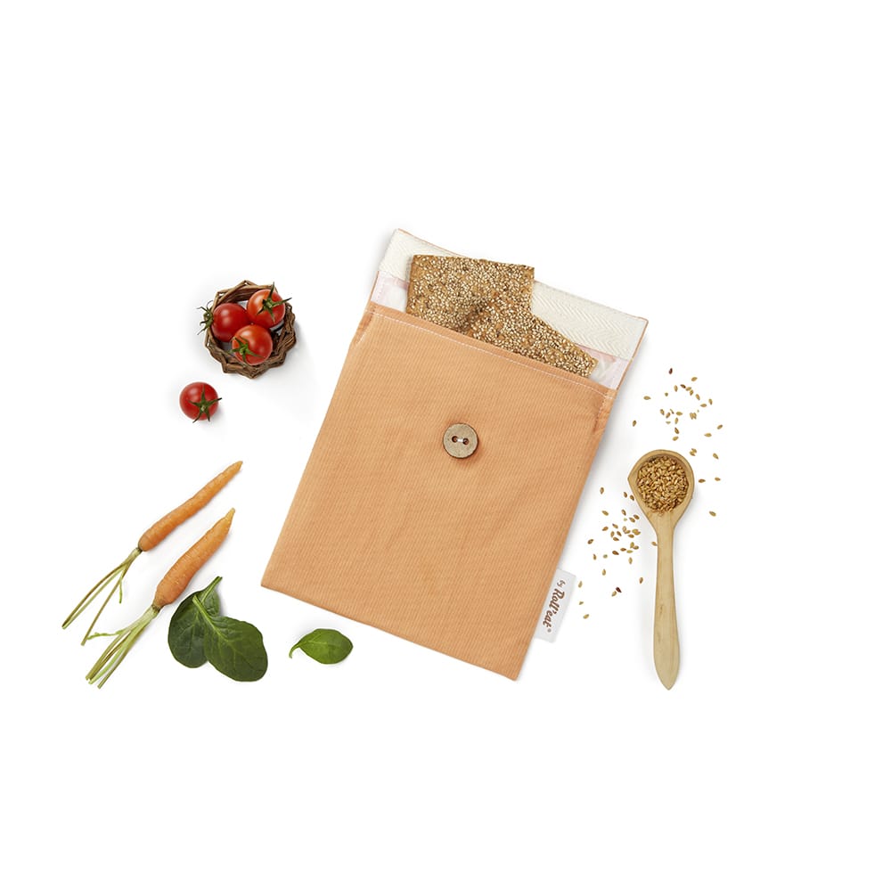 Portabocadillos Snack&rsquo;n go BIO naranja