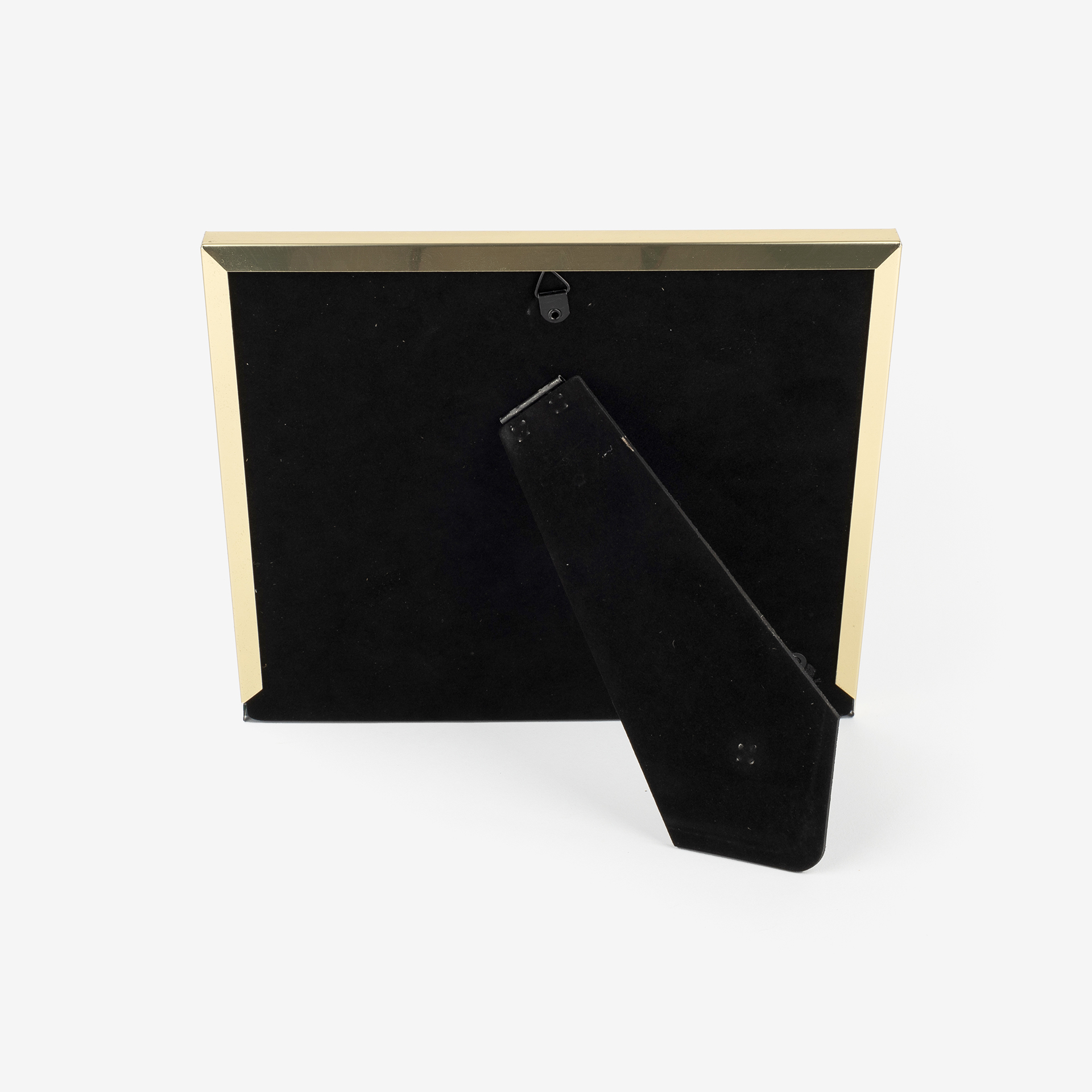 Marco de fotos de metal dorado D'or 13x18cm y 9x9cm