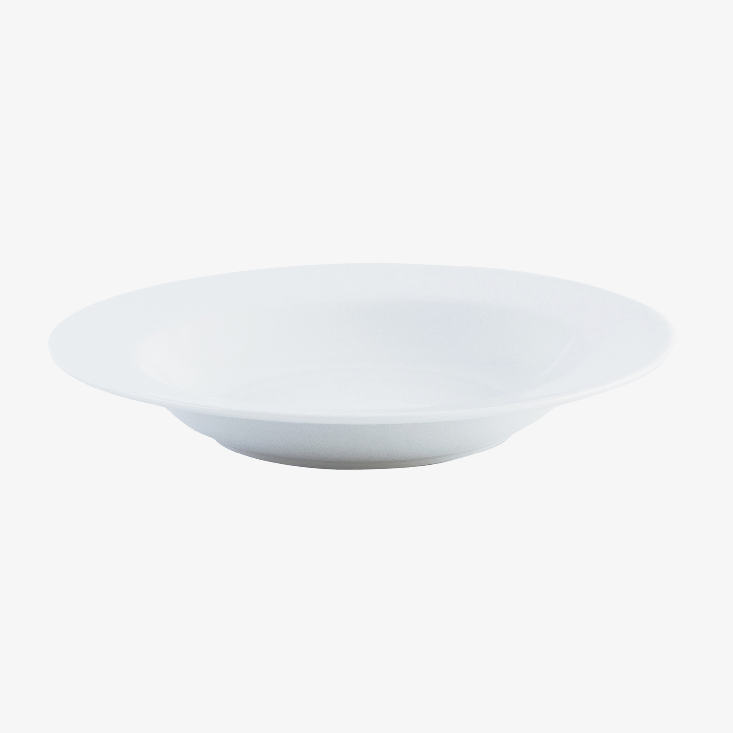 Plato hondo de porcelana Basic &Oslash;21,5