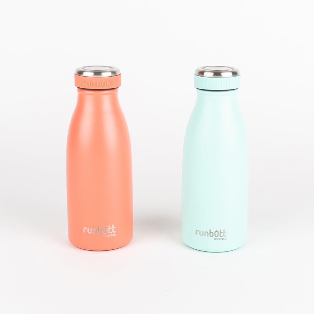 Botella Termo Runbott Menta City 35cl
