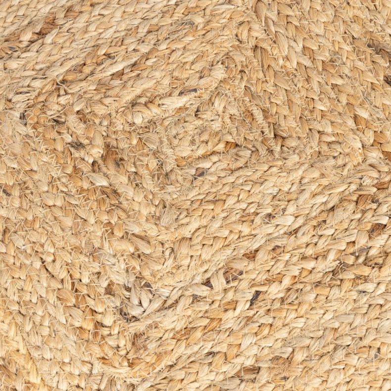 Puf de yute trenzado 60x60x35cm