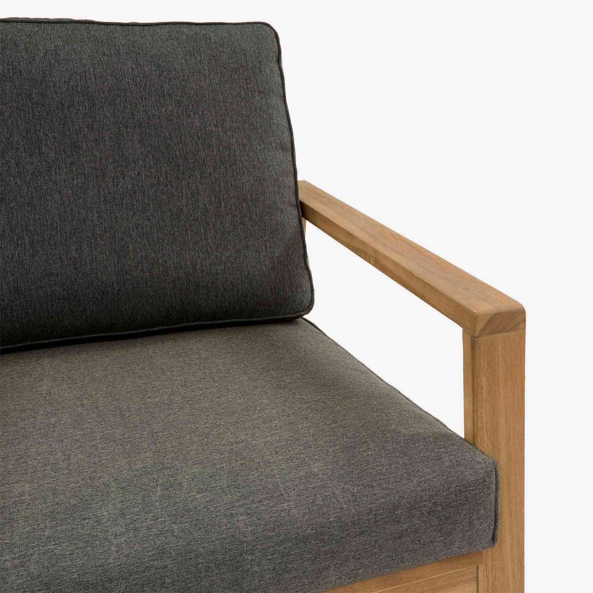 Conjunto de jard&iacute;n para 4 personas de madera de acacia Tiwin