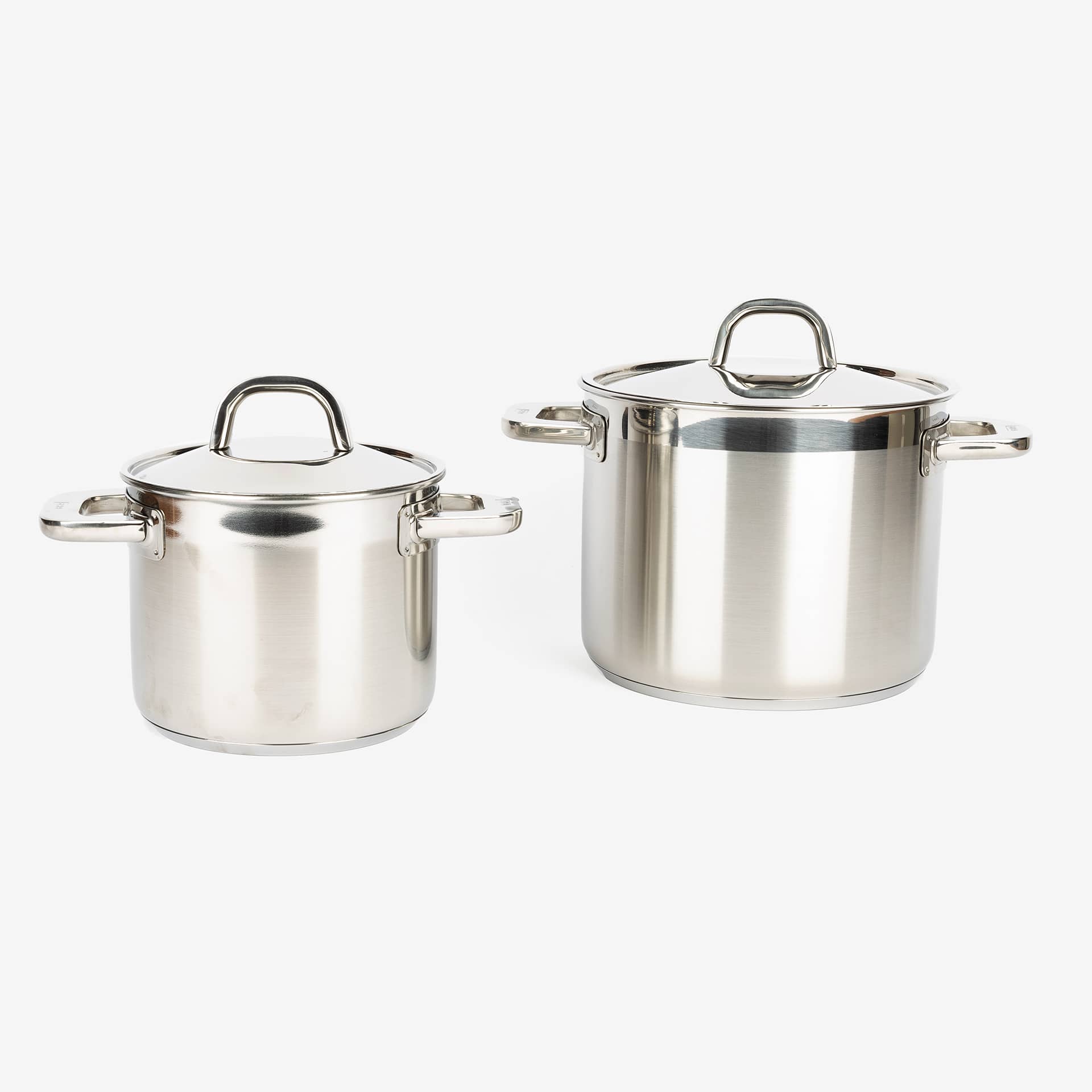 Olla de acero inoxidabe con tapa Advance Ø20cm