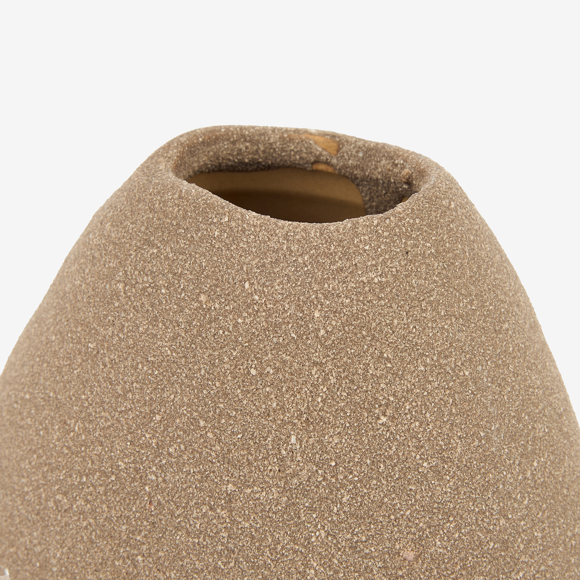 Jarr&oacute;n de porcelana topo M Baru 11x7,4x13cm