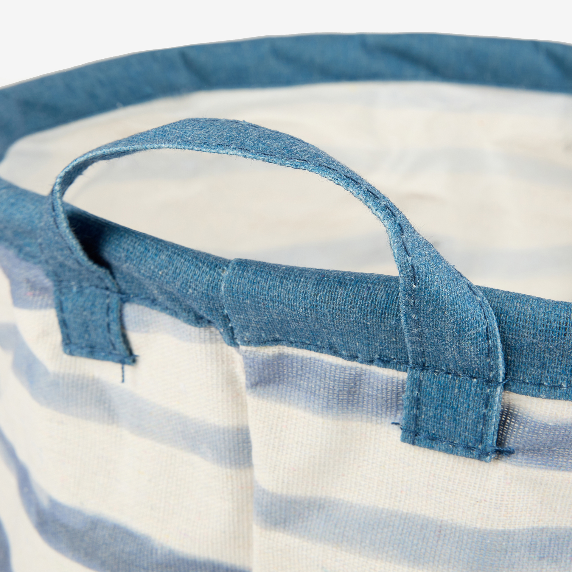 Cesta de ropa de rayas azules Blue &Oslash;35x45cm