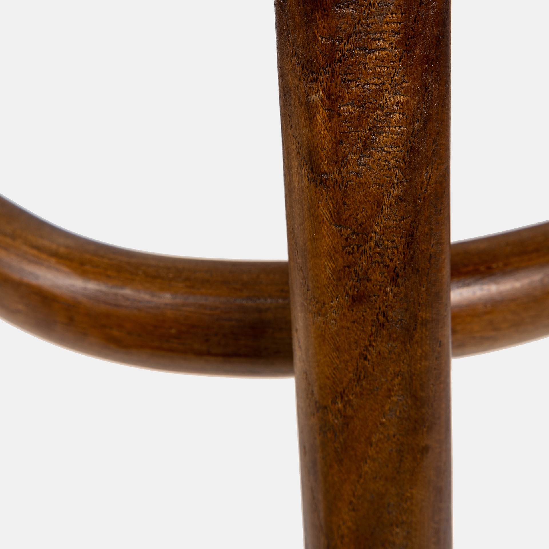 Silla de comedor de madera de olmo Cibran 45x41x83cm Clau&Chloe