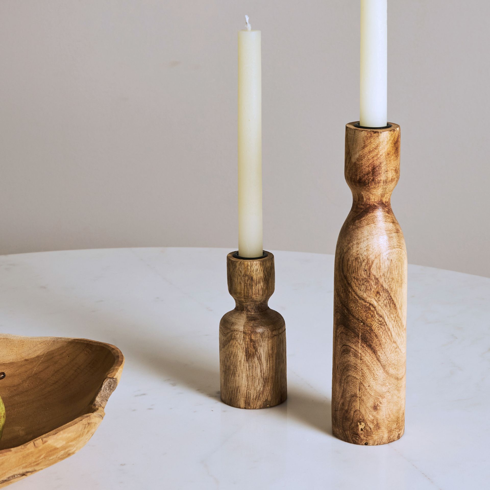 Candelabro de mango Manku &Oslash;6x13cm