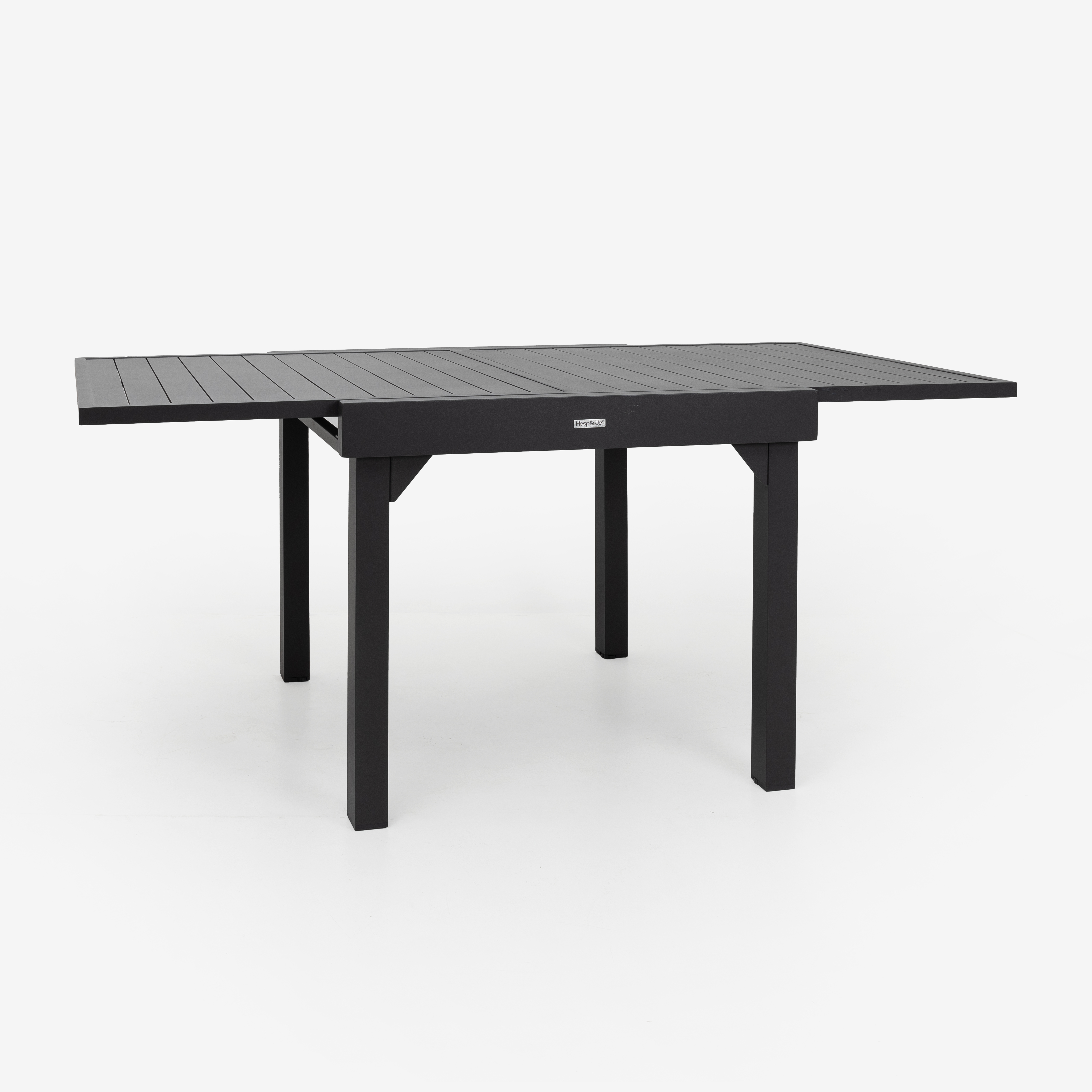 Mesa de jard&iacute;n extensible de aluminio Flamin 90/180x90x75cm