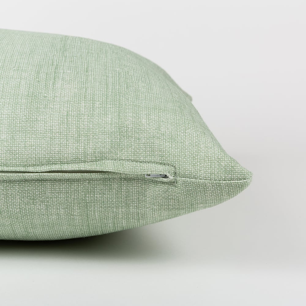 Funda de coj&iacute;n verde pastel Zak 45x45cm