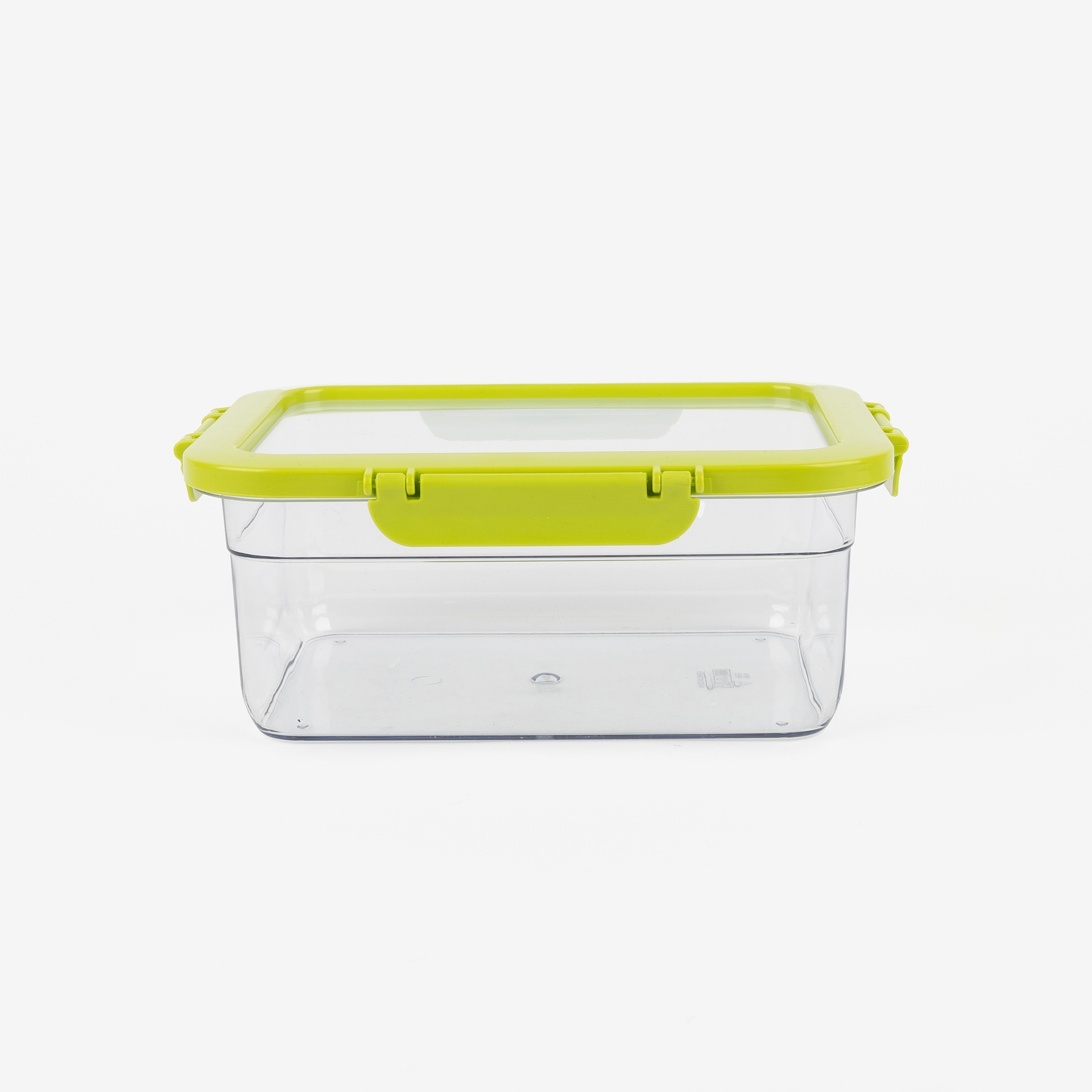 T&aacute;per de polipropileno rectangular herm&eacute;tico Samba 23x18x10cm - 2,2L