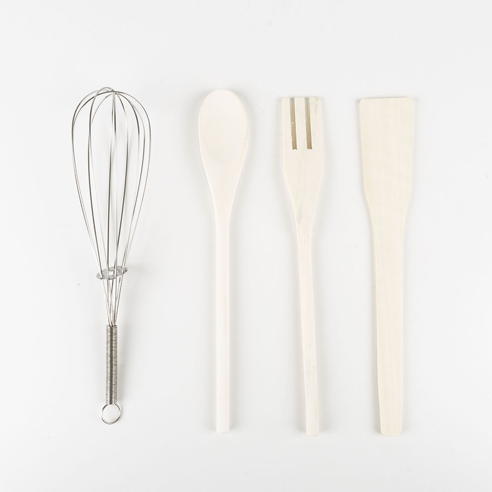 Set de portautensilios efecto piedra &Oslash;10x23cm