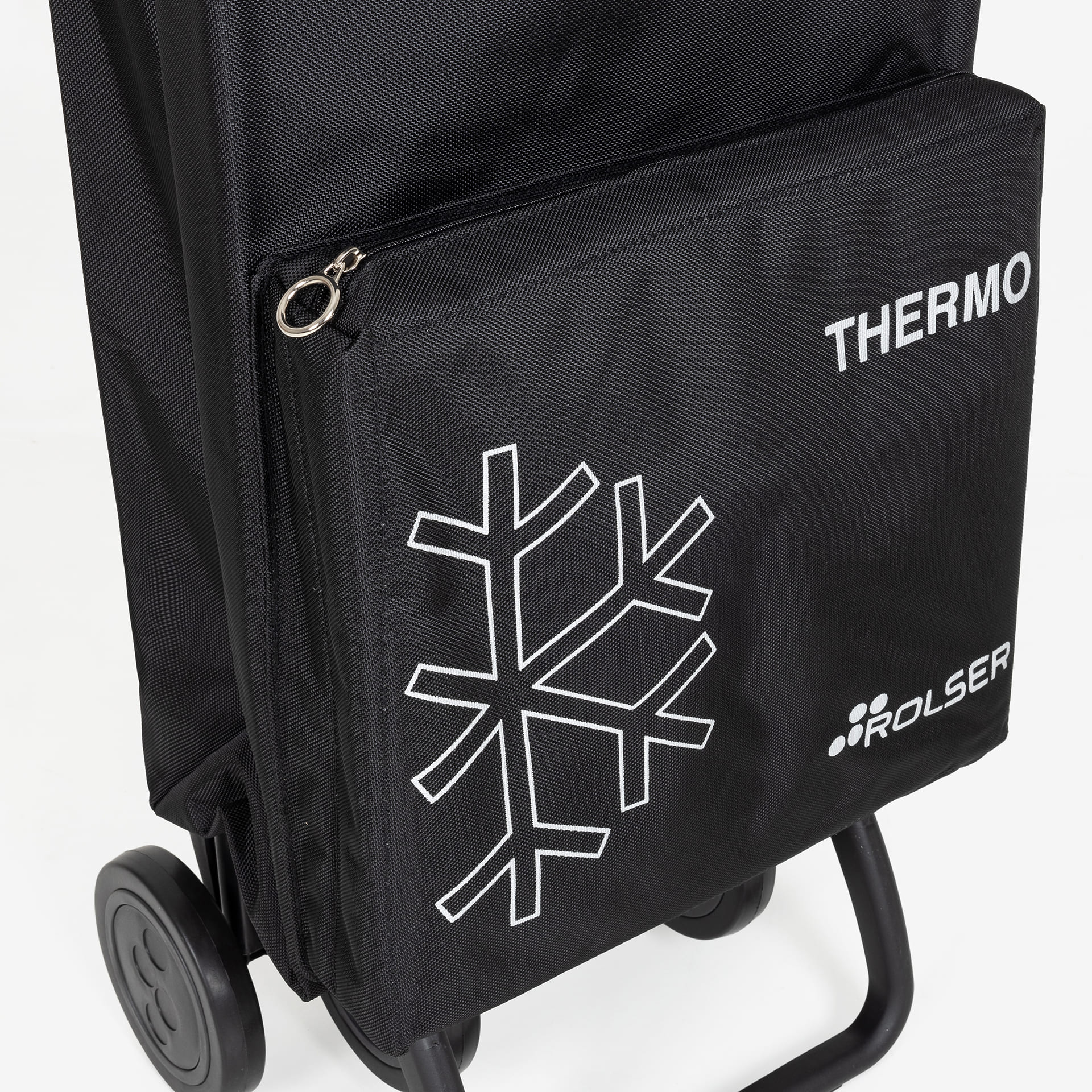 Carro para la compra negro/lima 4r Termo Fresh