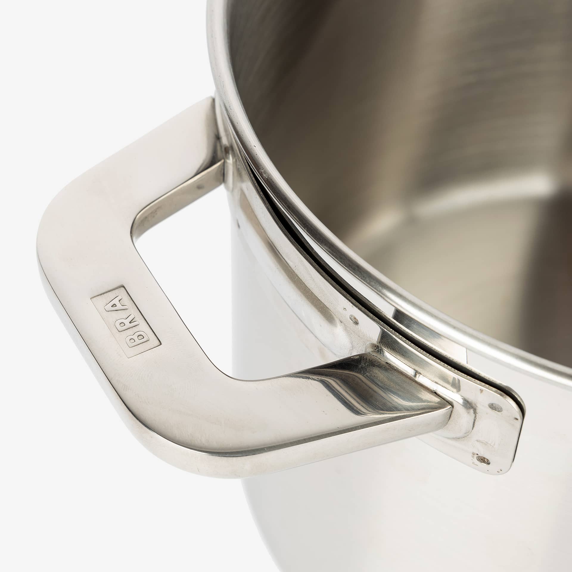 Olla de acero inoxidabe con tapa Advance Ø20cm