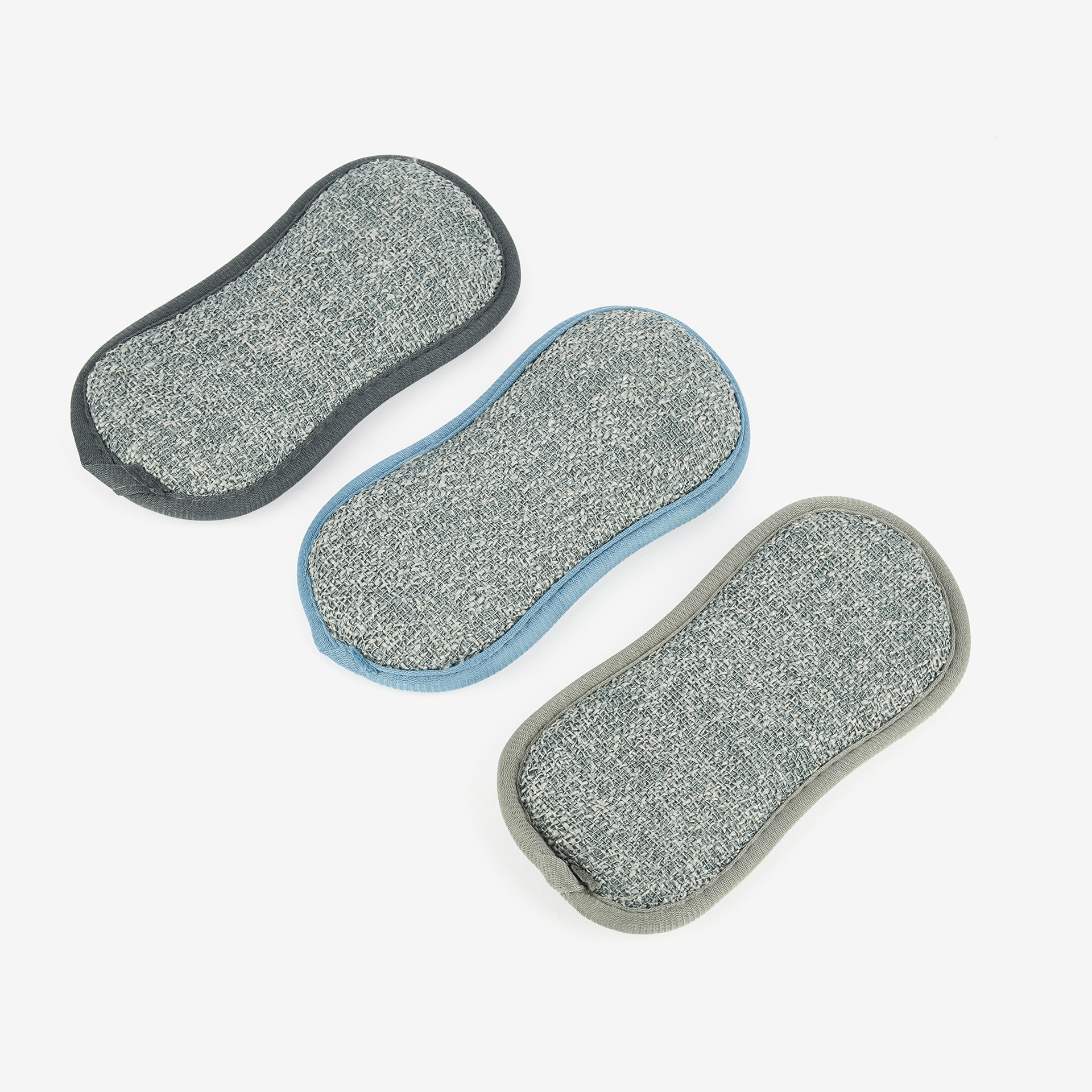 Set de 3 estropajos de microfibra