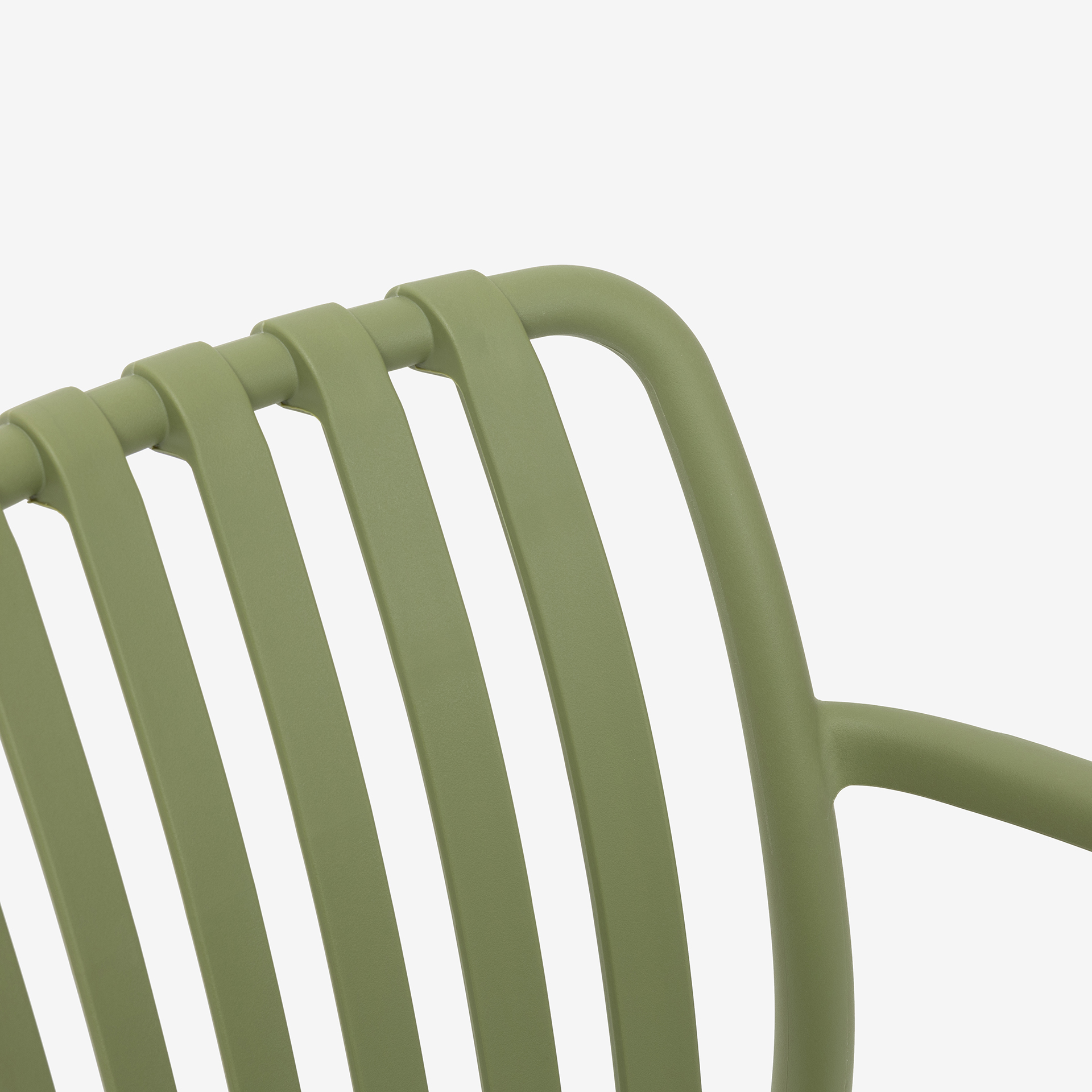 Silla de jardín verde Happel 55x81x57cm