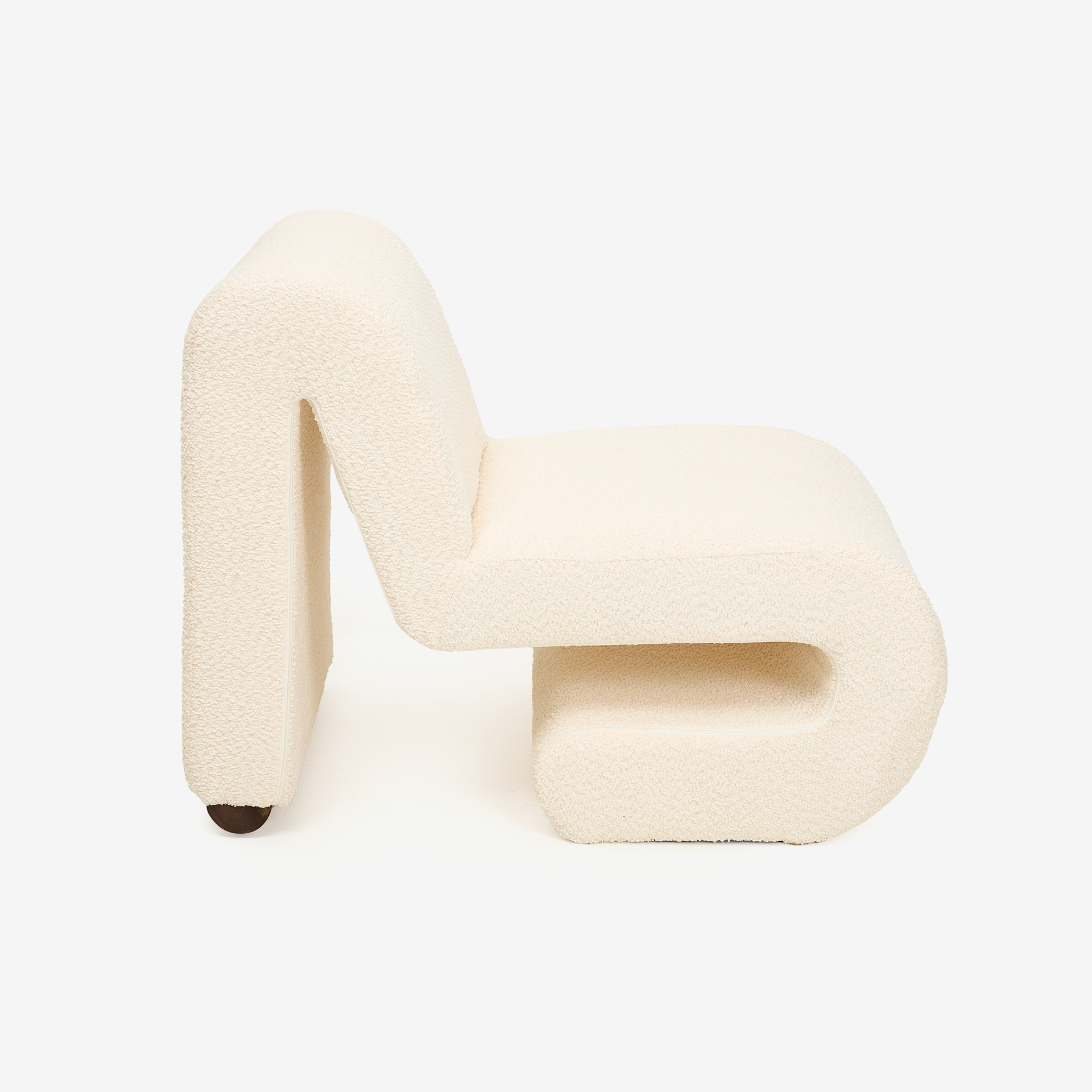 Butaca borreguito beige Ailen 59x86x64cm Clau&Chloe