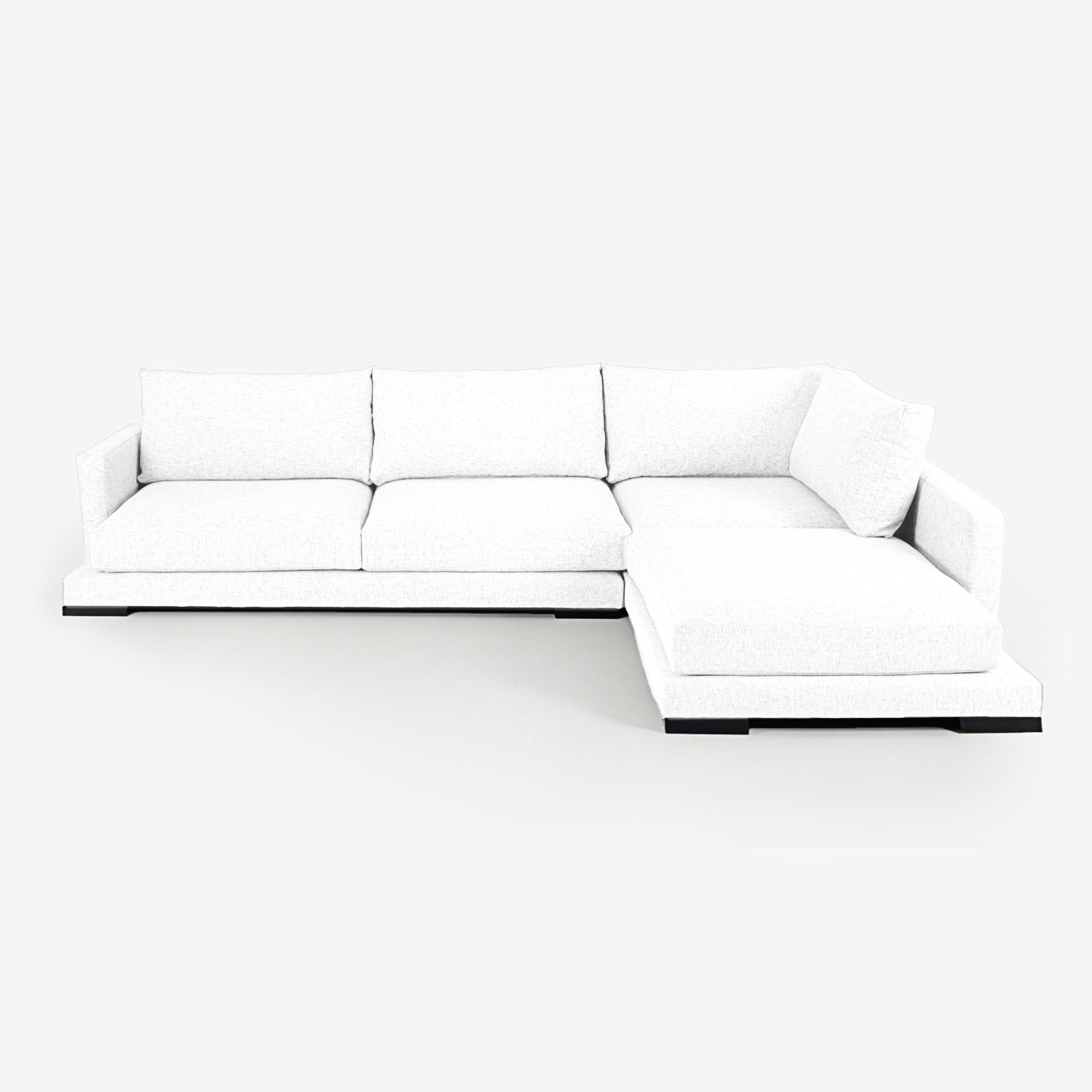 Sofá con chaise longue Lulua 325x215x88cm Clau&Chloe en varios colores