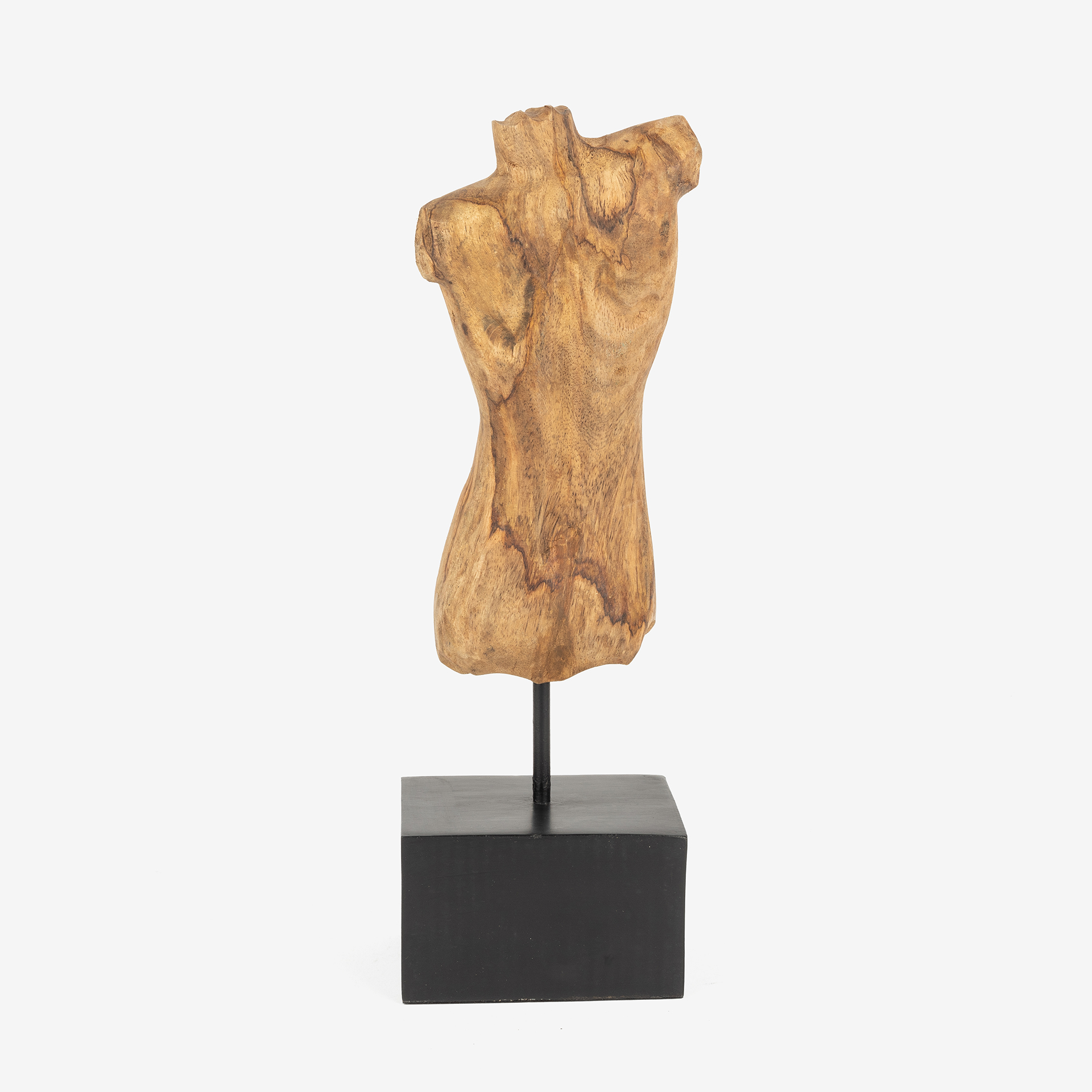 Figura decorativa de madera de mango Body Sir 38,5cm