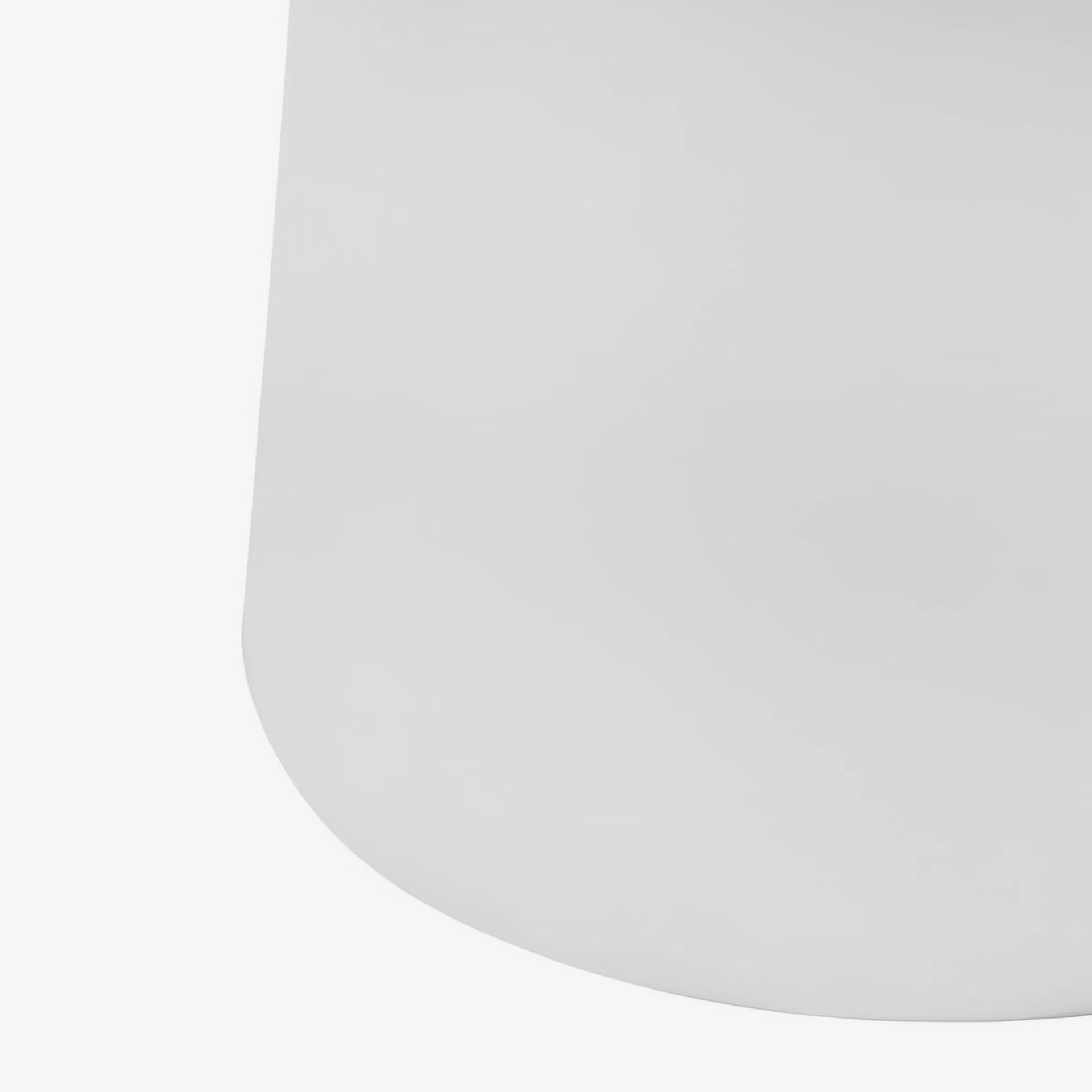 Mesa de comedor blanca de madera Uren &Oslash;120cm