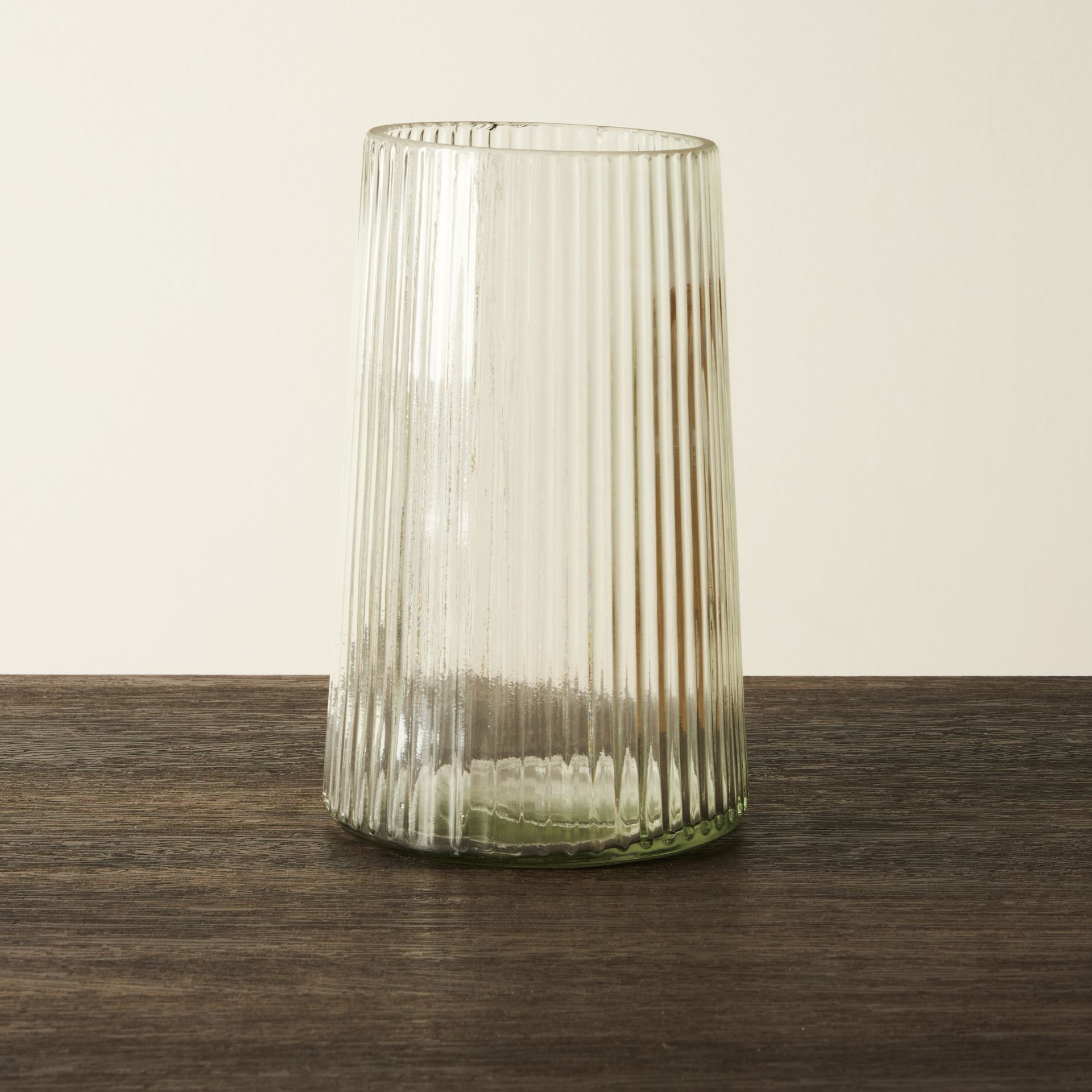 Jarrón de cristal Aura Ø13x20cm