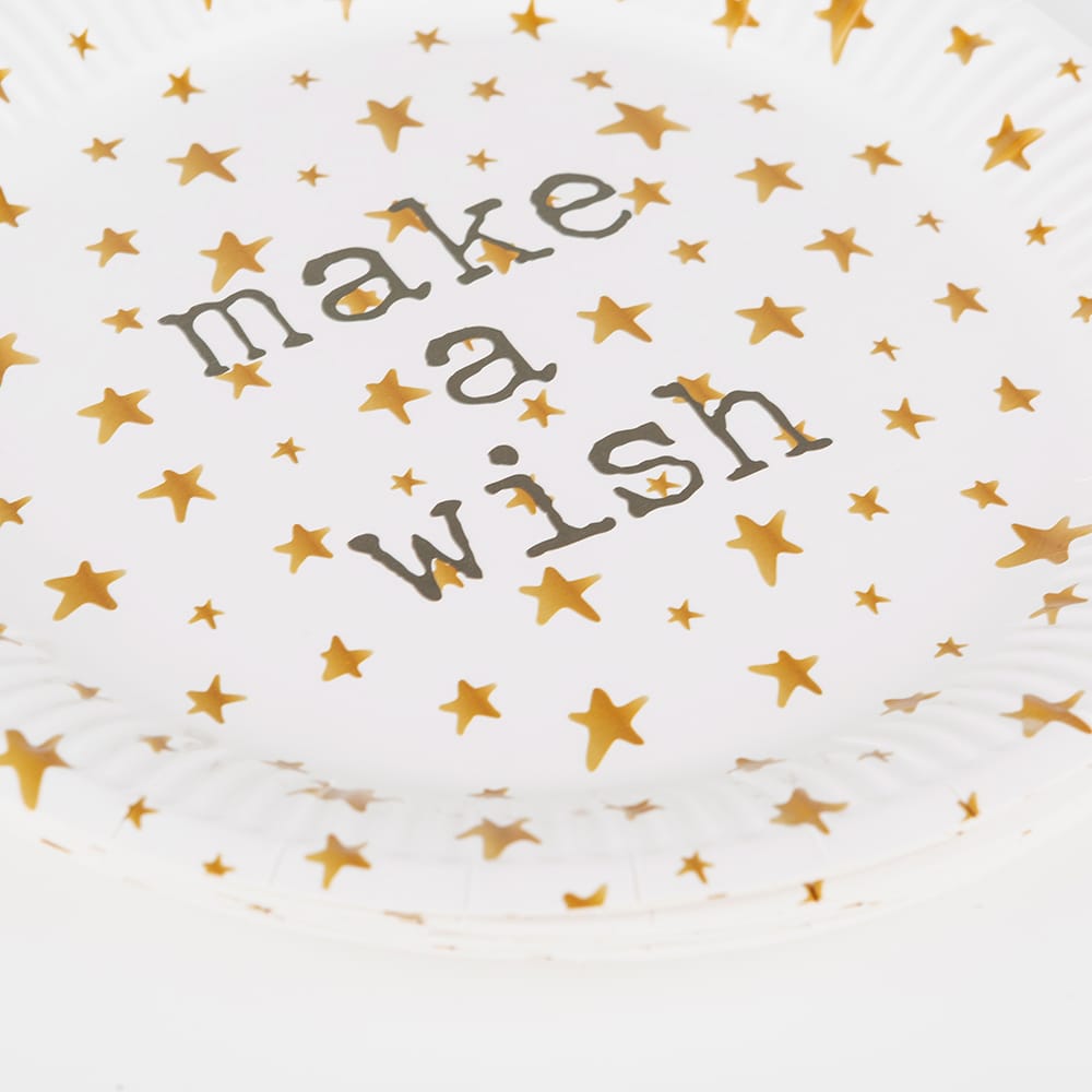 Set de 10 platos de cart&oacute;n varios modelos