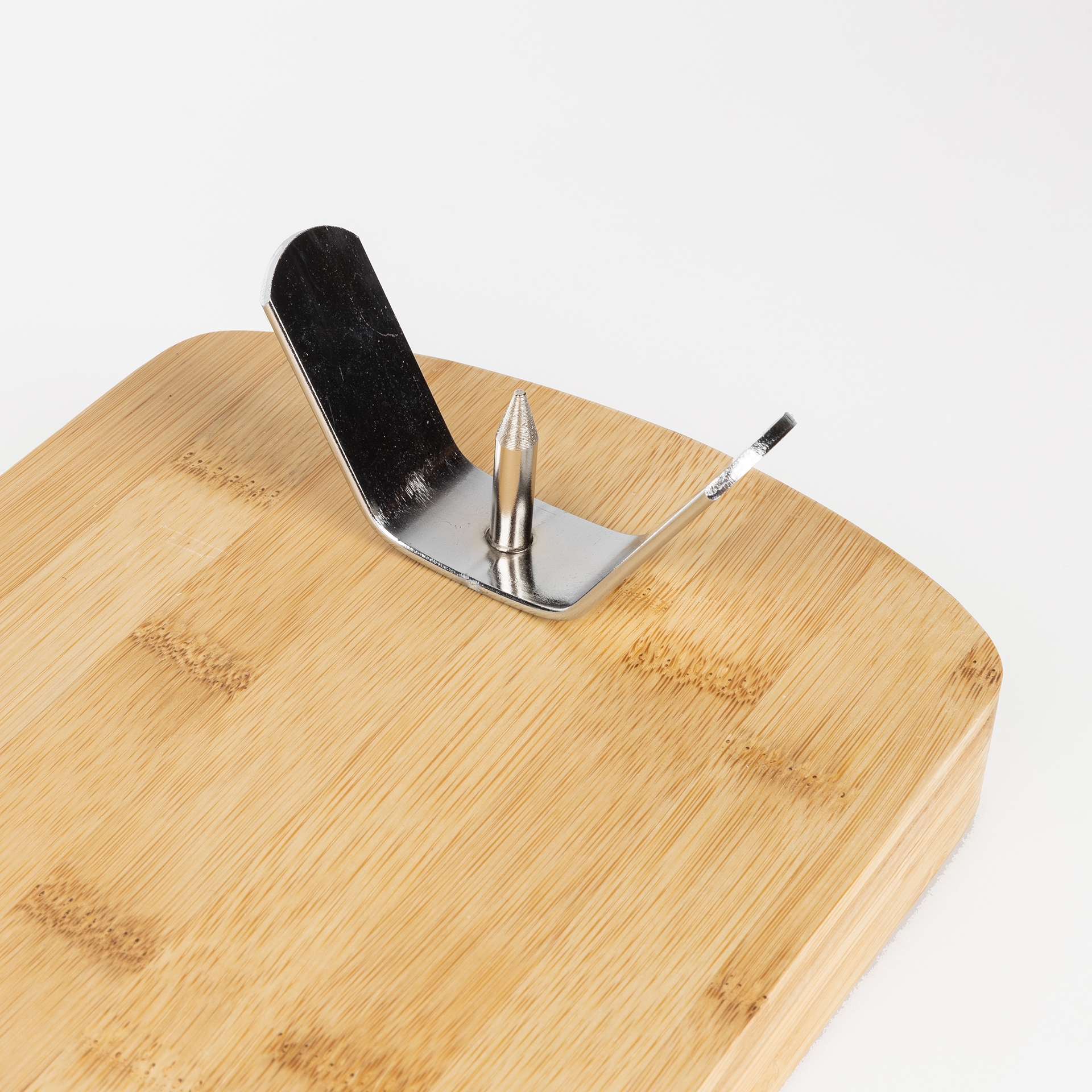 Jamonero plegable acero y bambú Vin Bouquet