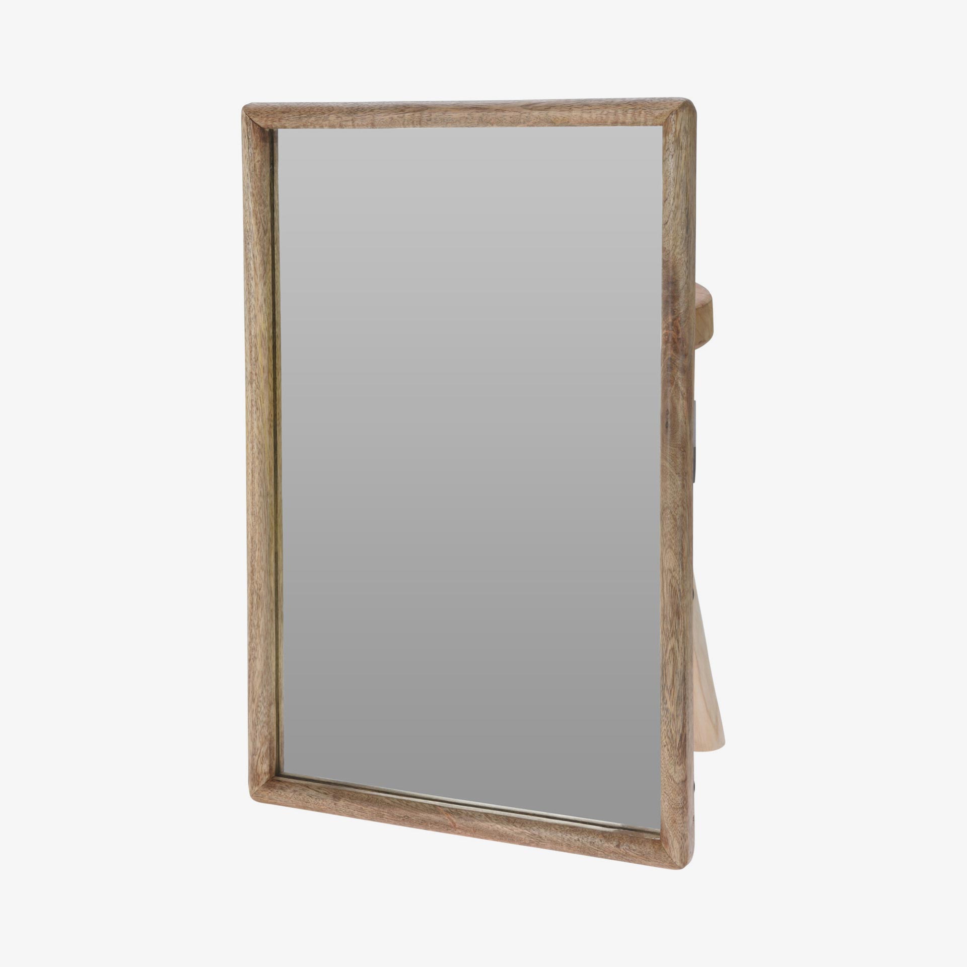 Espejo de pared rectangular de madera 40x2,5x60cm