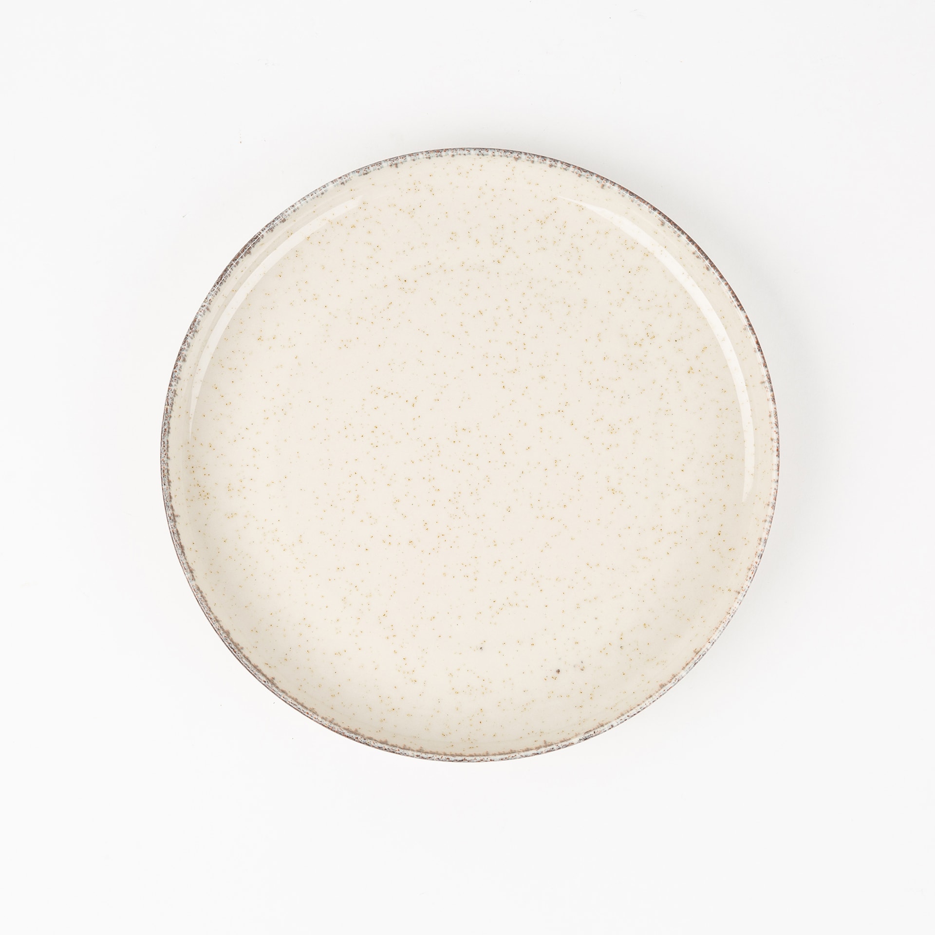 Vajilla de 12 piezas de porcelana marfil Olite