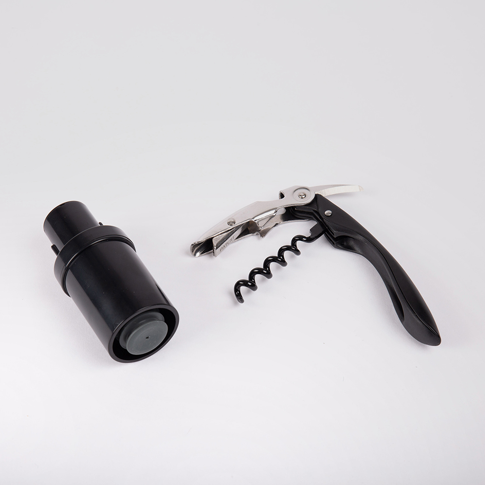 Conjunto Wine Lovers con bomba vac&iacute;o High Tech