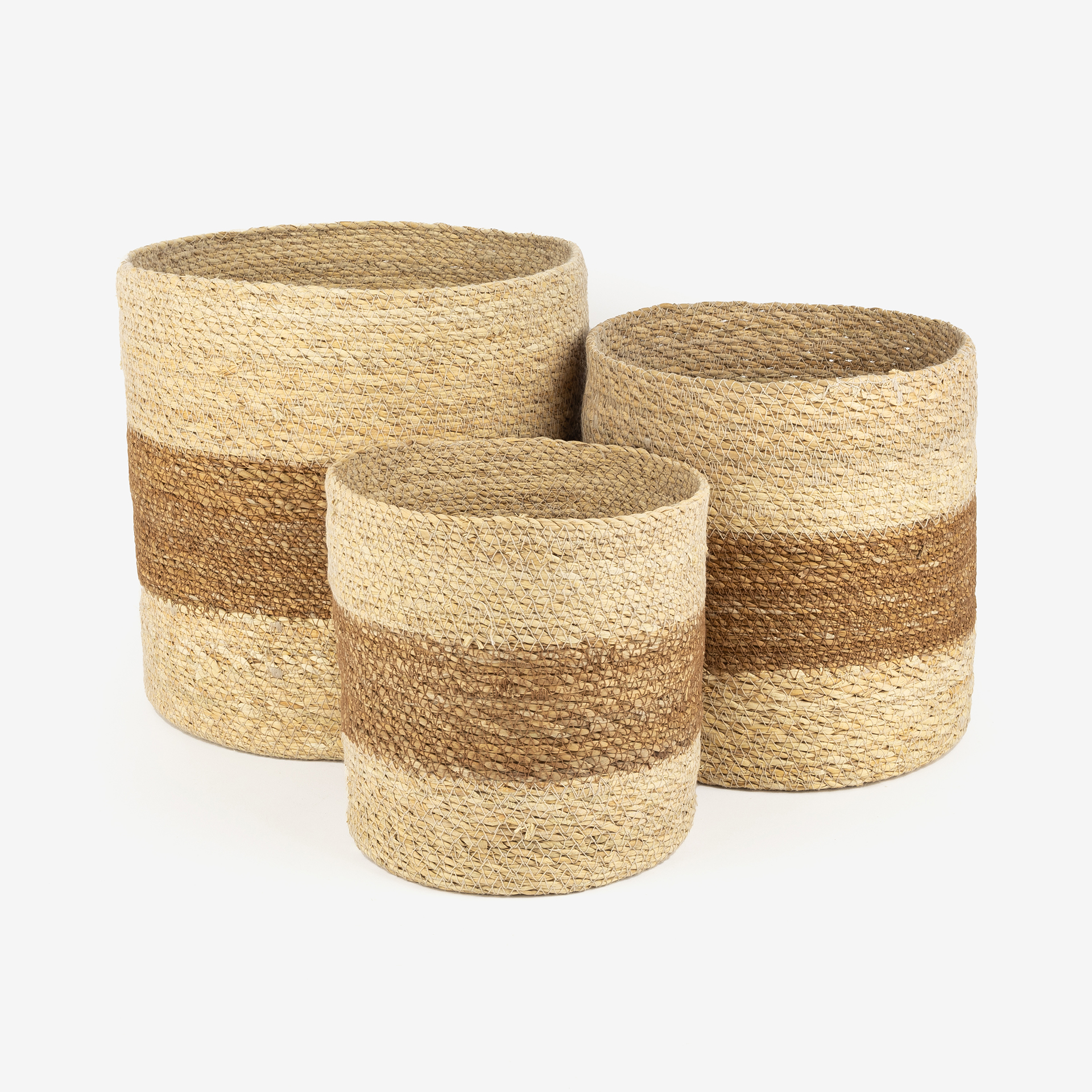 Macetero natural Typha Inda &Oslash;28cm