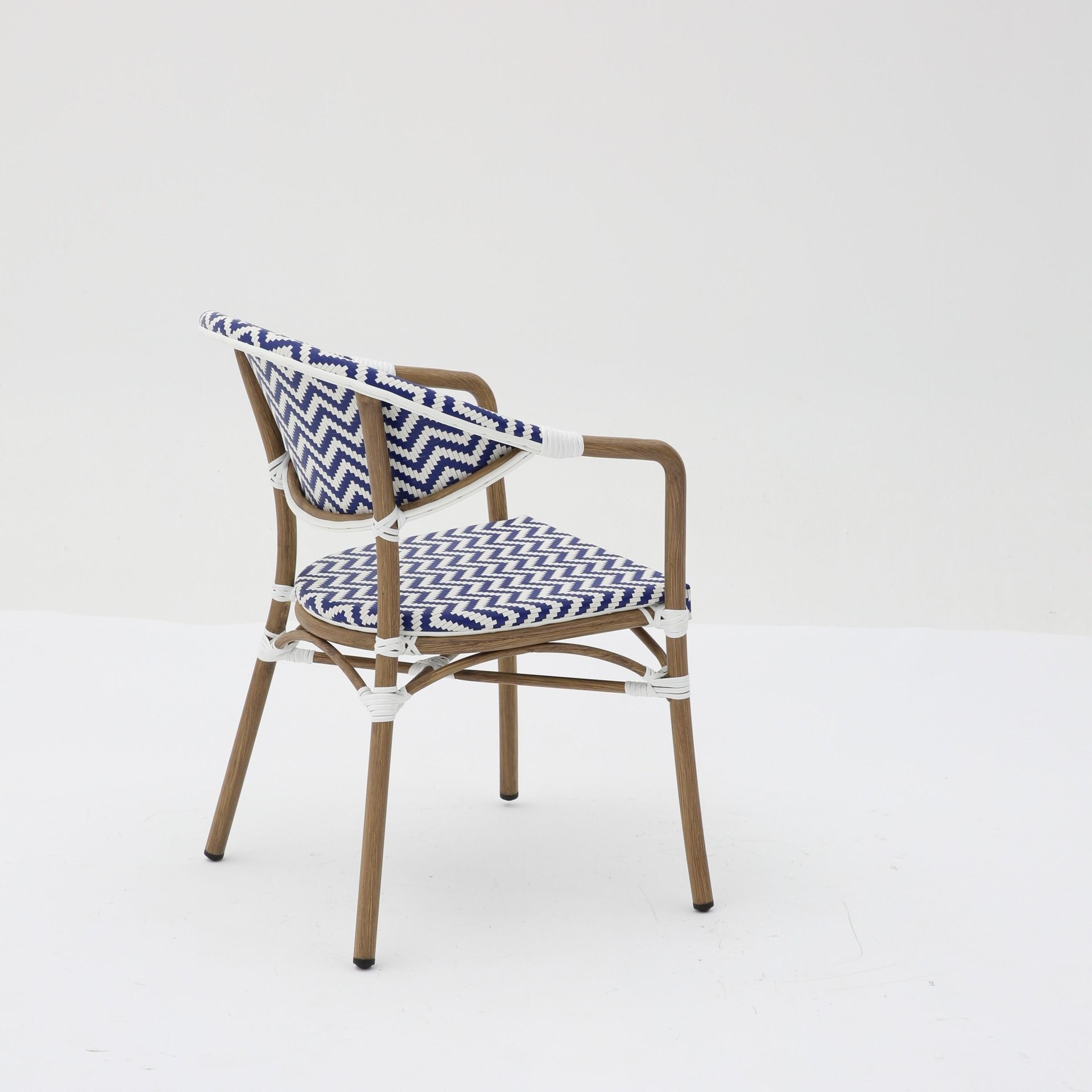 Silla de jardín de ratán sintético Marine 57x60x83cm