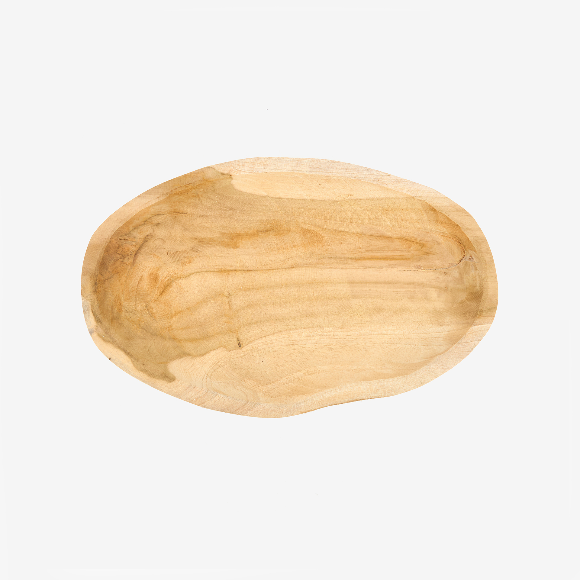 Centro de mesa de madera teca &Oslash;35cm