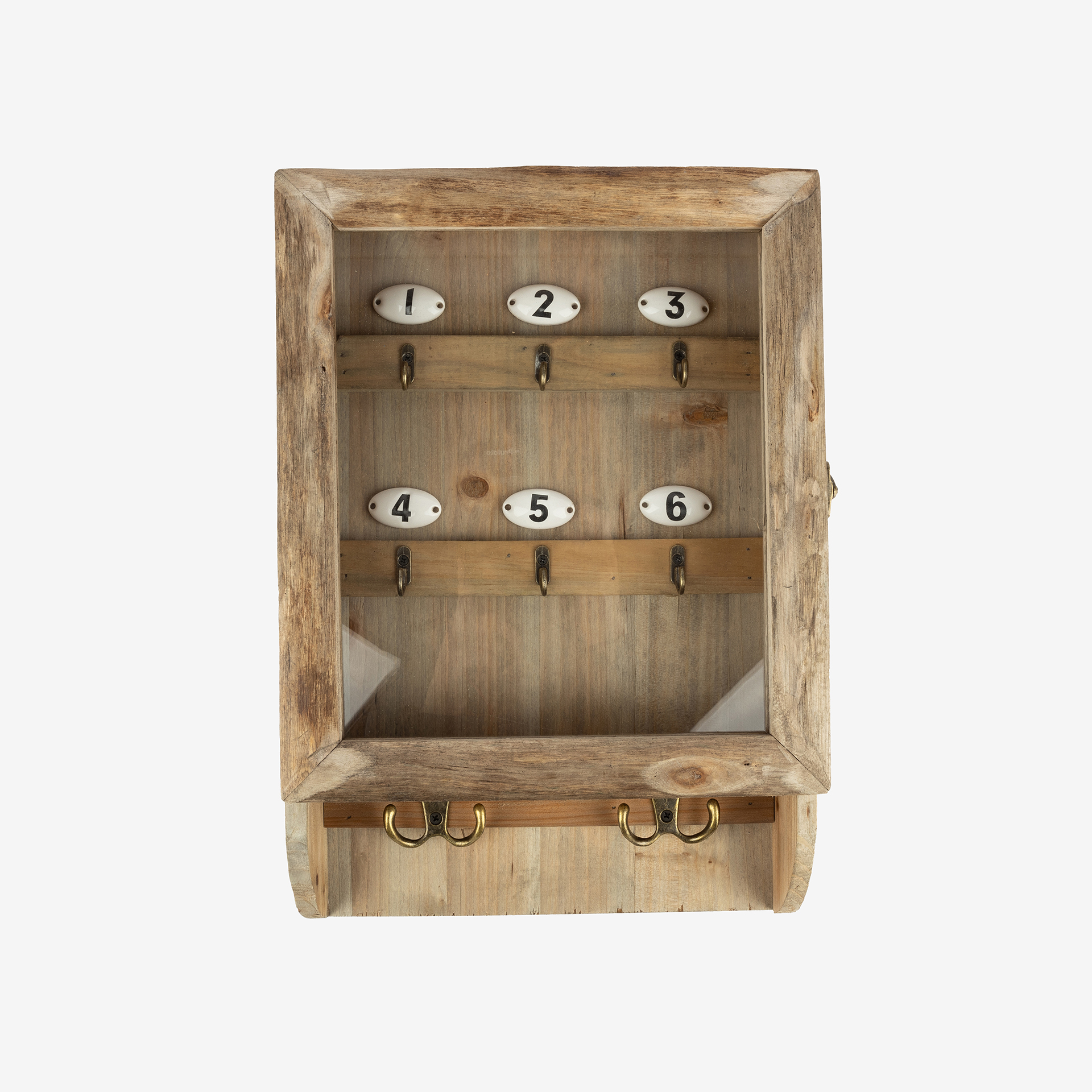 Caja guardallaves de madera Croft 26x38cm