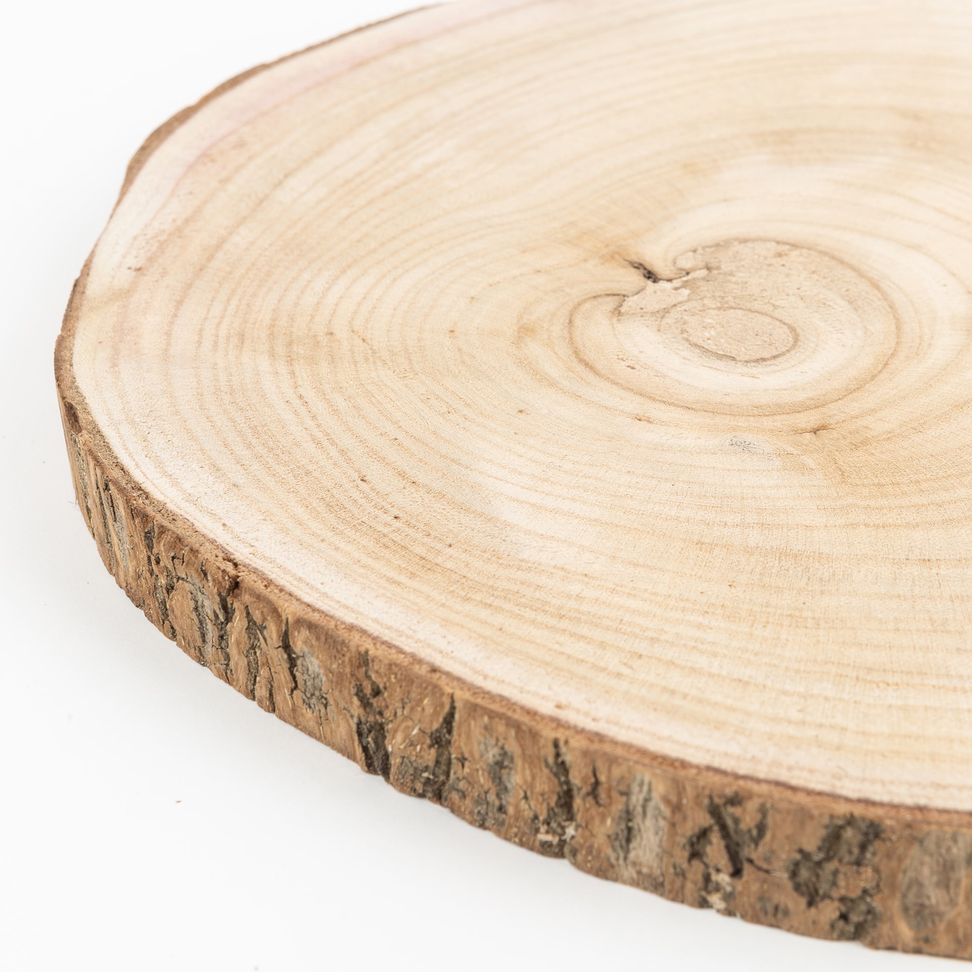 Centro de mesa corteza de madera Ø30cm