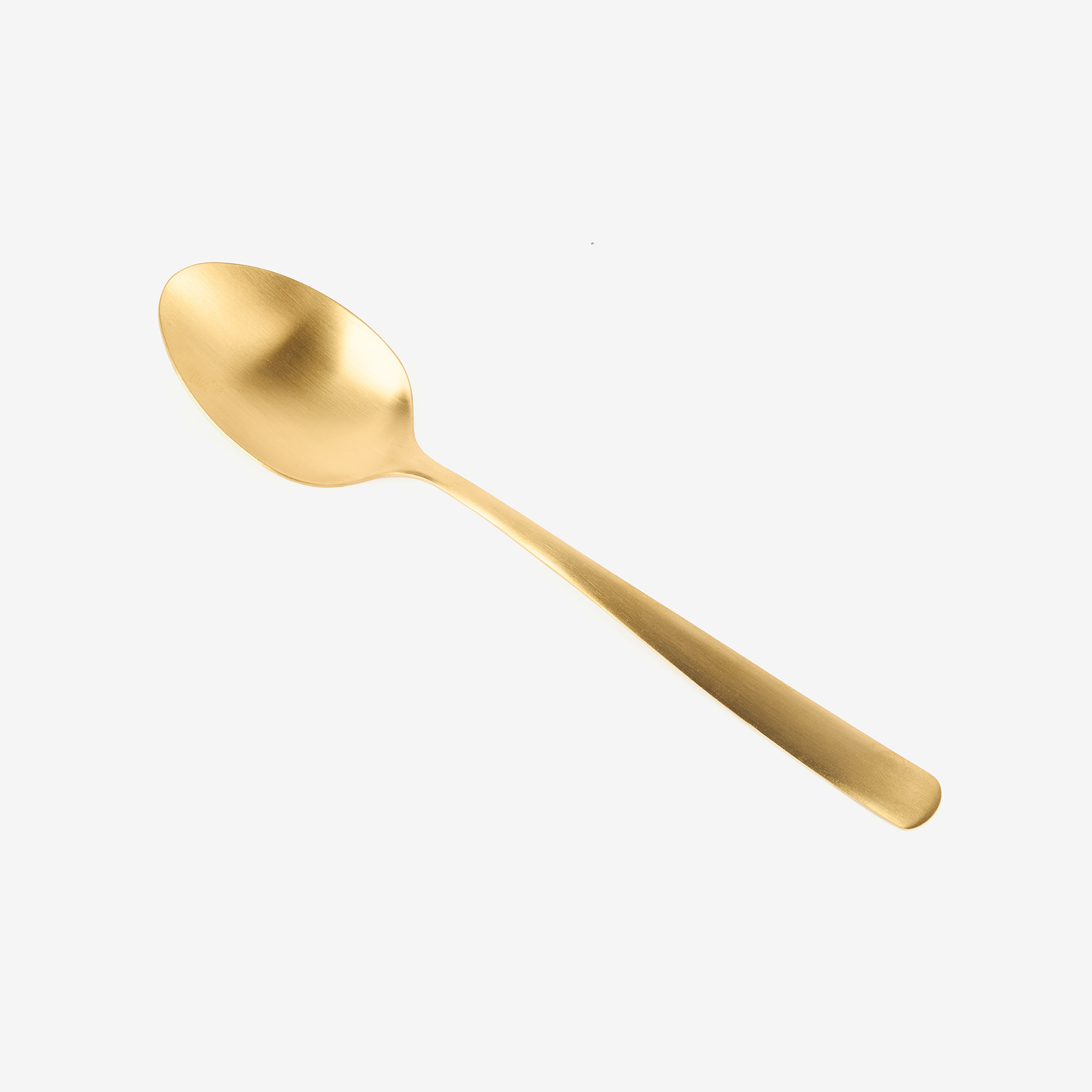 Cuchara de mesa de acero inoxidable dorado Kipla