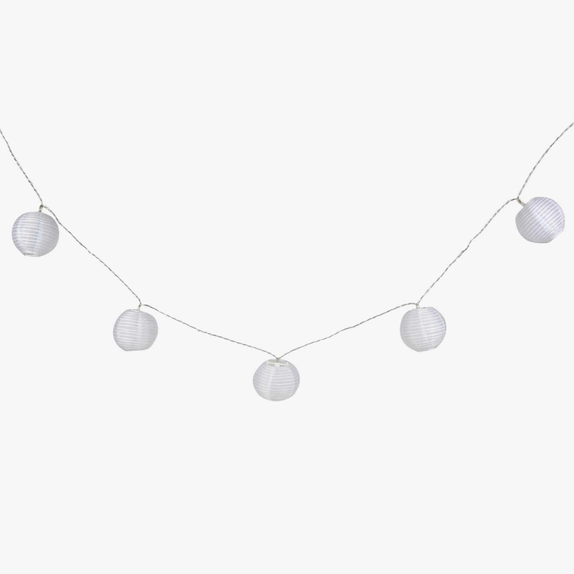 Guirnalda Luminosa 20 Farolillos Blancos