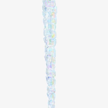 Decoraci&oacute;n de &aacute;rbol de Navidad l&aacute;grima de hielo blanca 18cm
