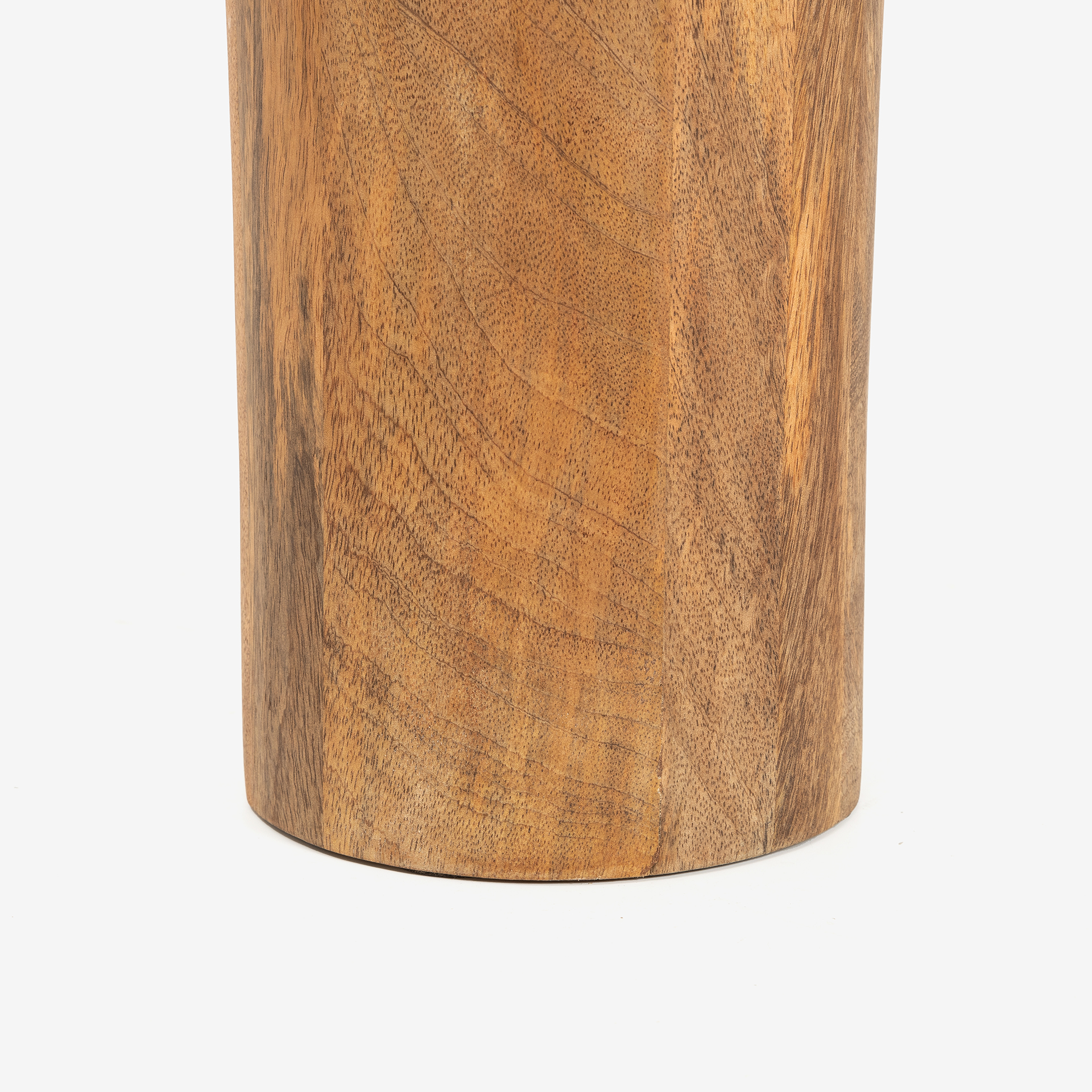 Mesa auxiliar de madera de mango Pisa Ø50x60cm Clau&Chloe